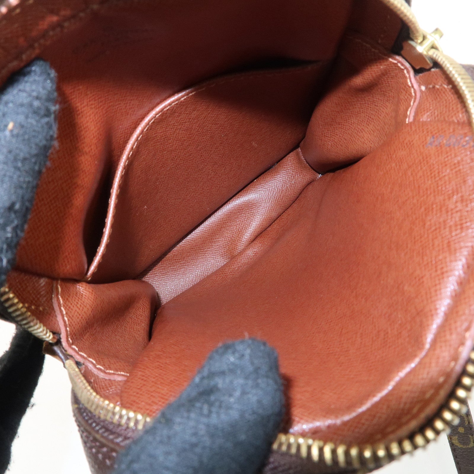 Louis Vuitton Monogram Danube Shoulder Bag Brown M45266 Used