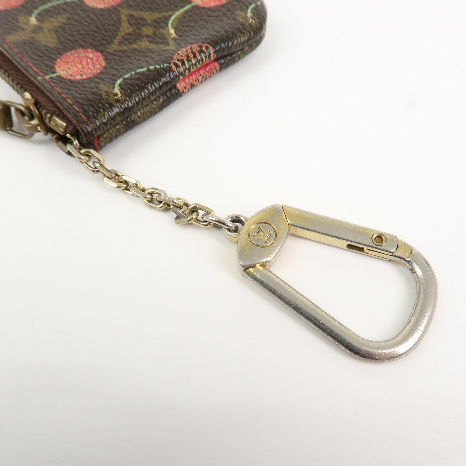 Louis Vuitton Monogram Cherry Pochette Cles Coin Case M95042