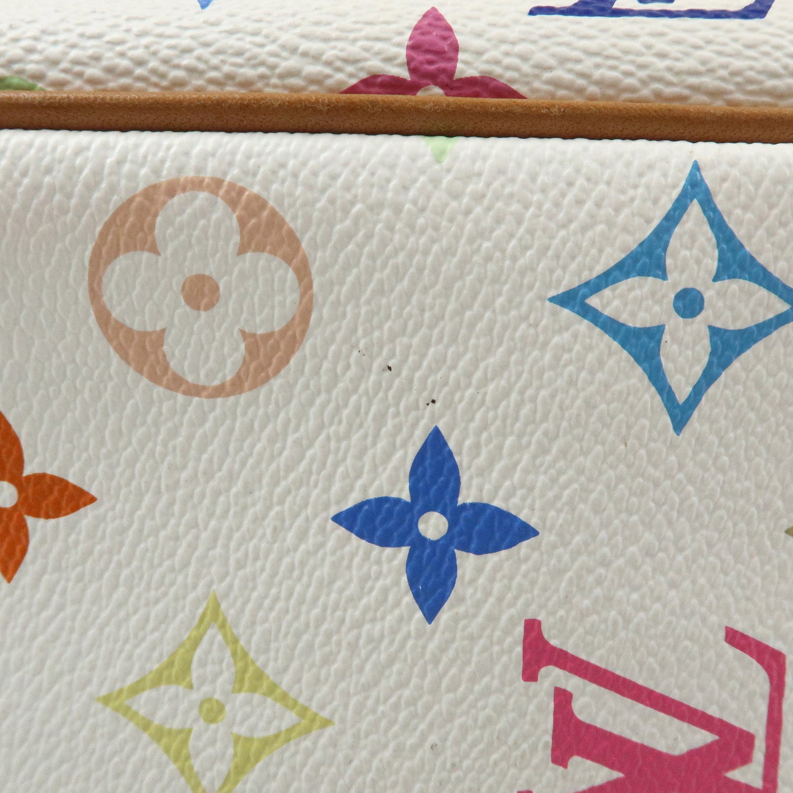 Louis Vuitton Monogram Multicolor Trouville Hand Bag Blanc M92663