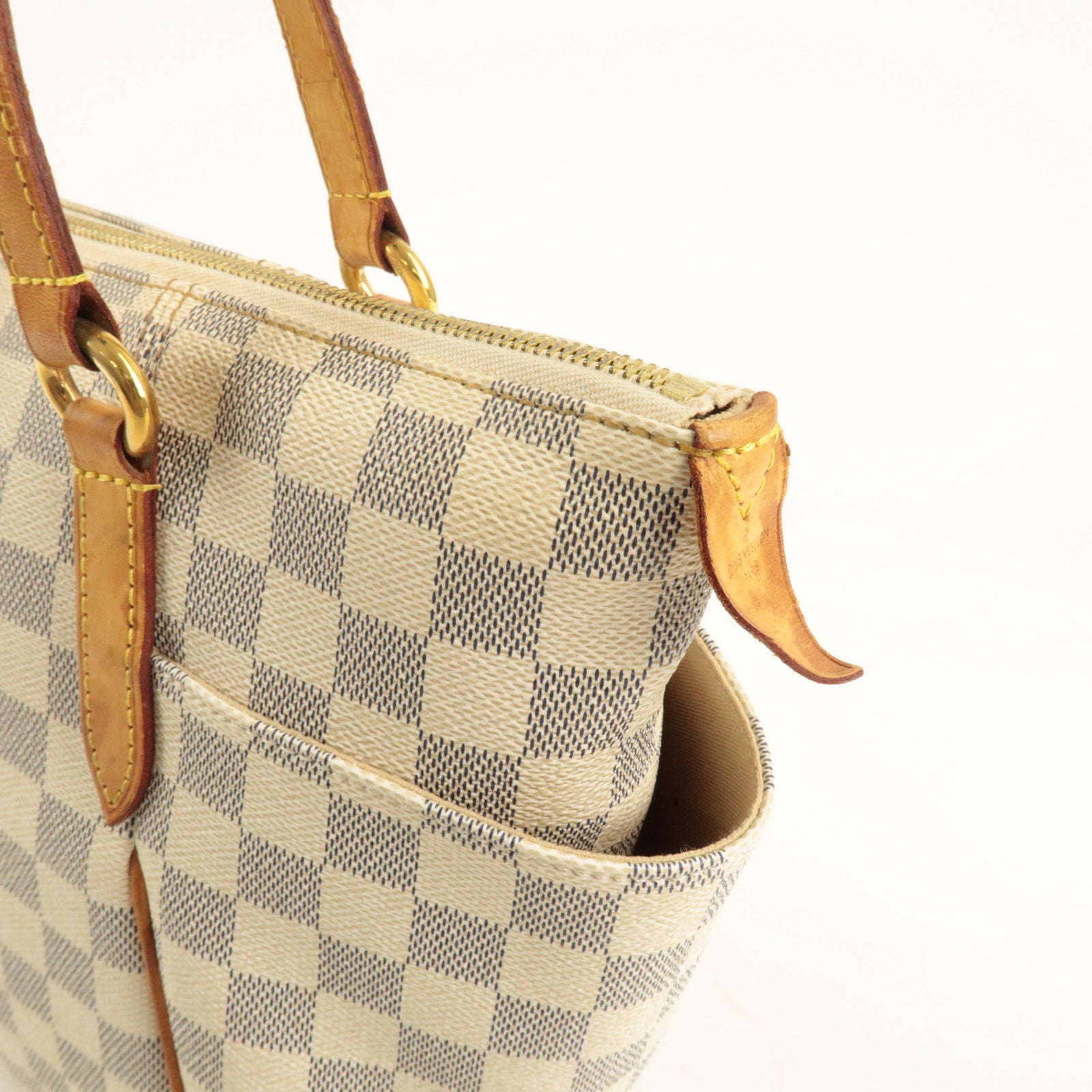 Louis Vuitton Damier Azur Totally PM Tote Bag Shoulder Bag N51261