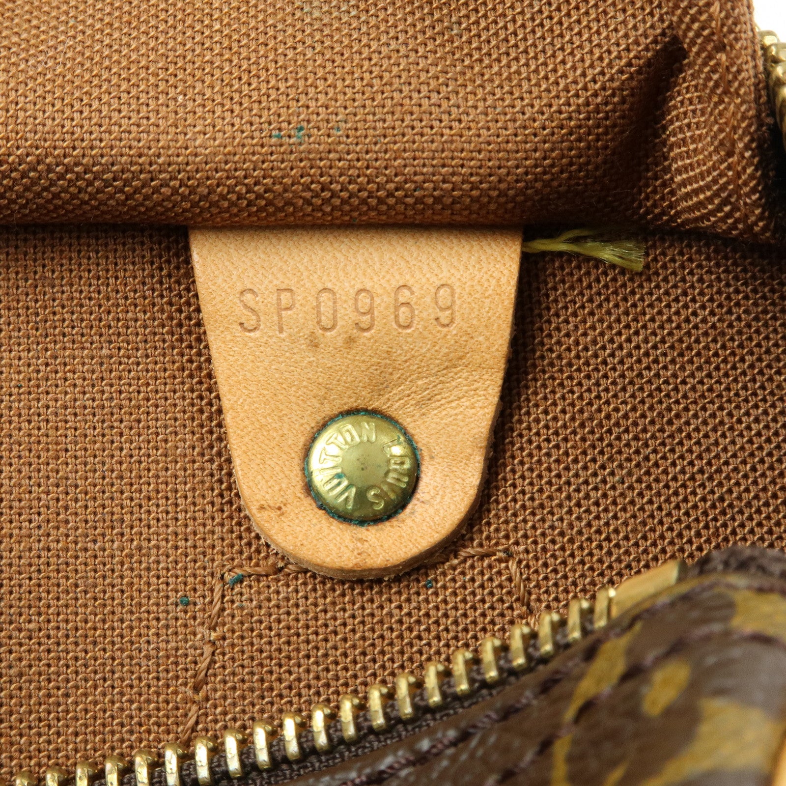 Louis Vuitton Monogram Speedy 25 Boston Bag Hand Bag Brown M41528