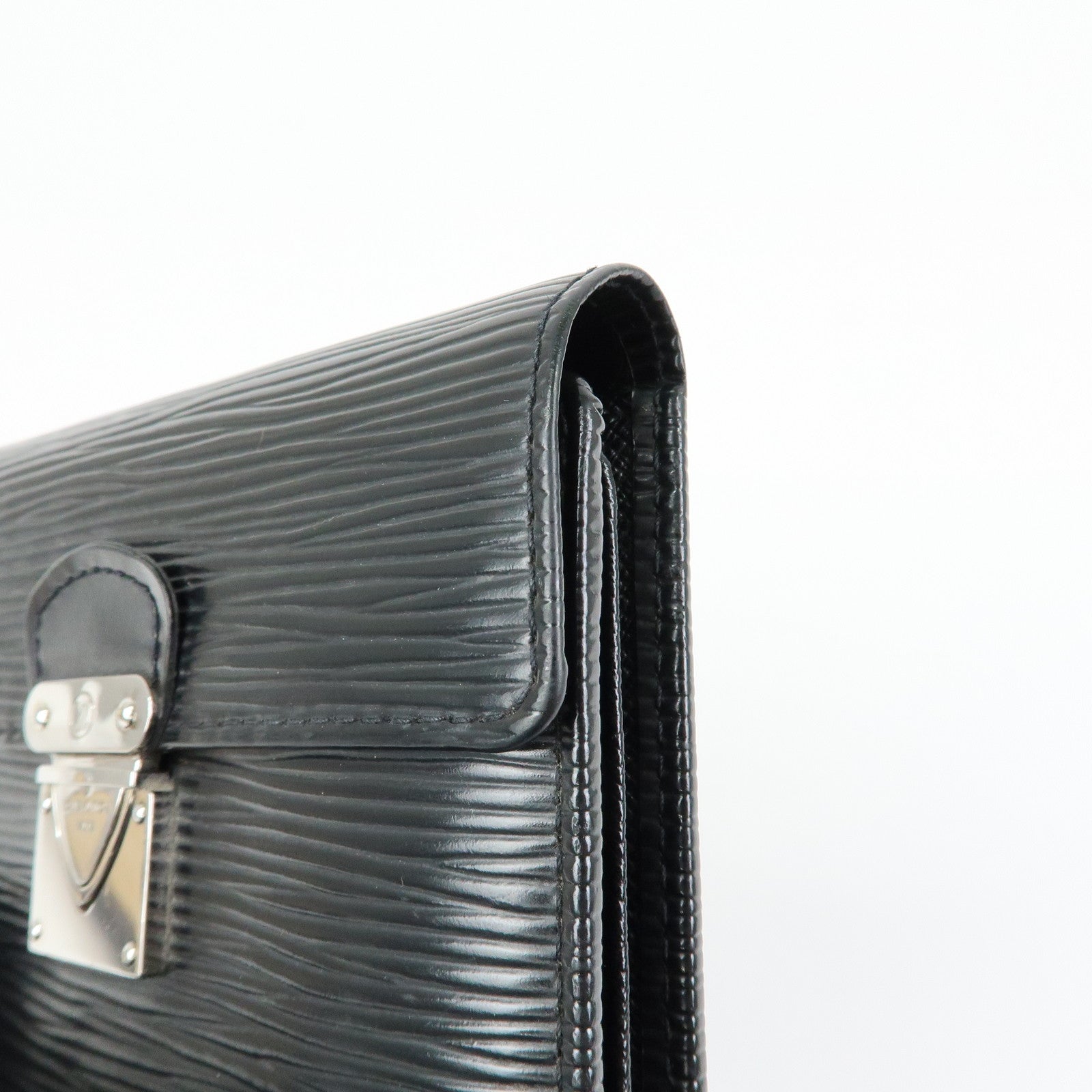 Louis Vuitton Epi Portefeuille Koala Compact Wallet Noir M58012