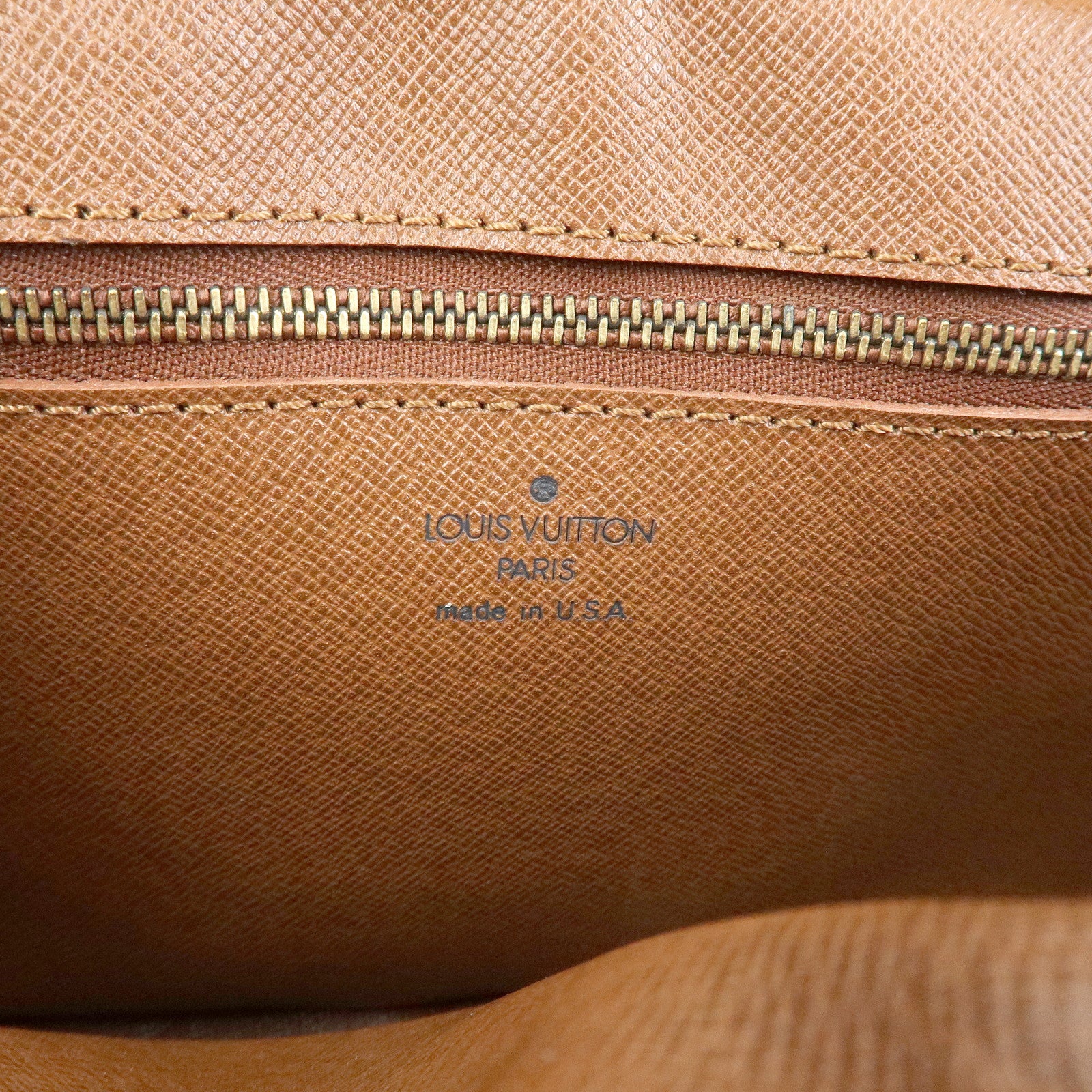 Louis Vuitton Monogram Marly Dragonne GM Clutch Bag Brown M51825