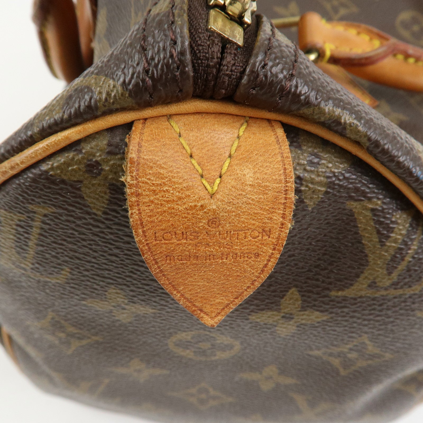 Louis Vuitton Monogram Speedy 30 Boston Bag Hand Bag Brown M41526