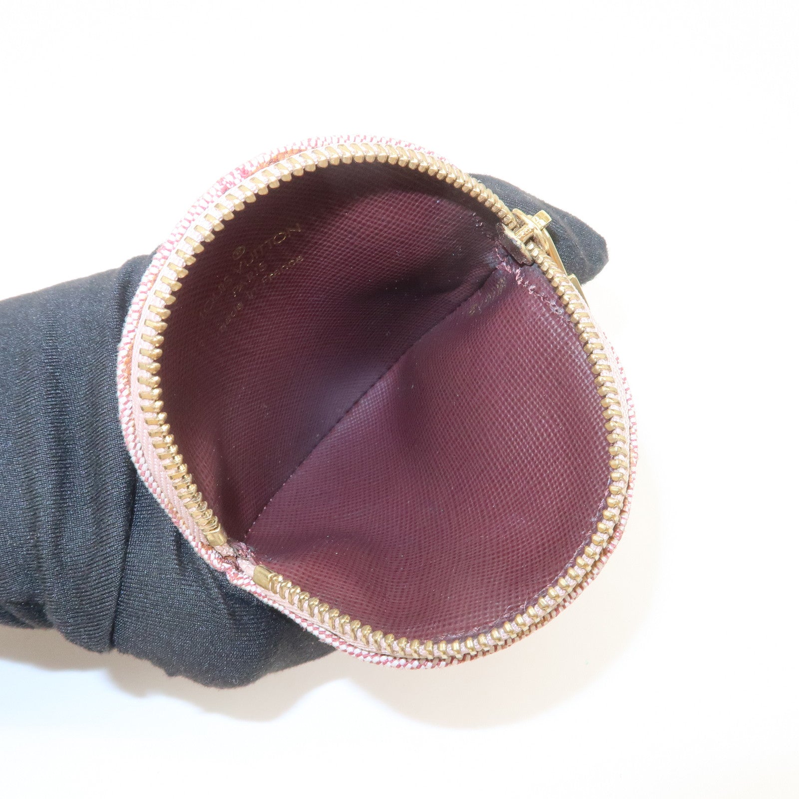 Louis Vuitton Monogram Mini Porte Monnaie Rond Coin Case M92462