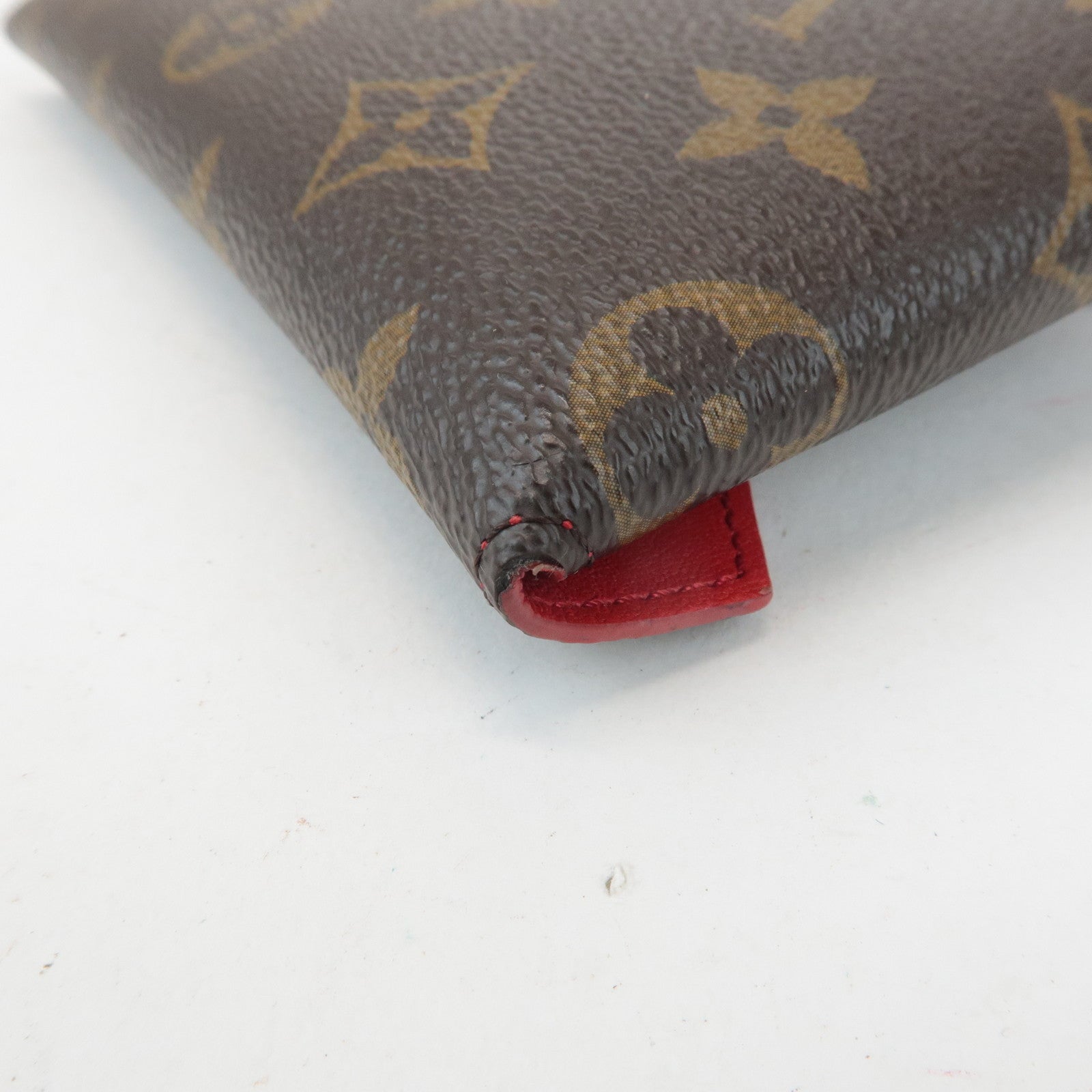 Louis Vuitton Monogram Pochette Kirigami Medium Size Pouch Brown M62034 Used