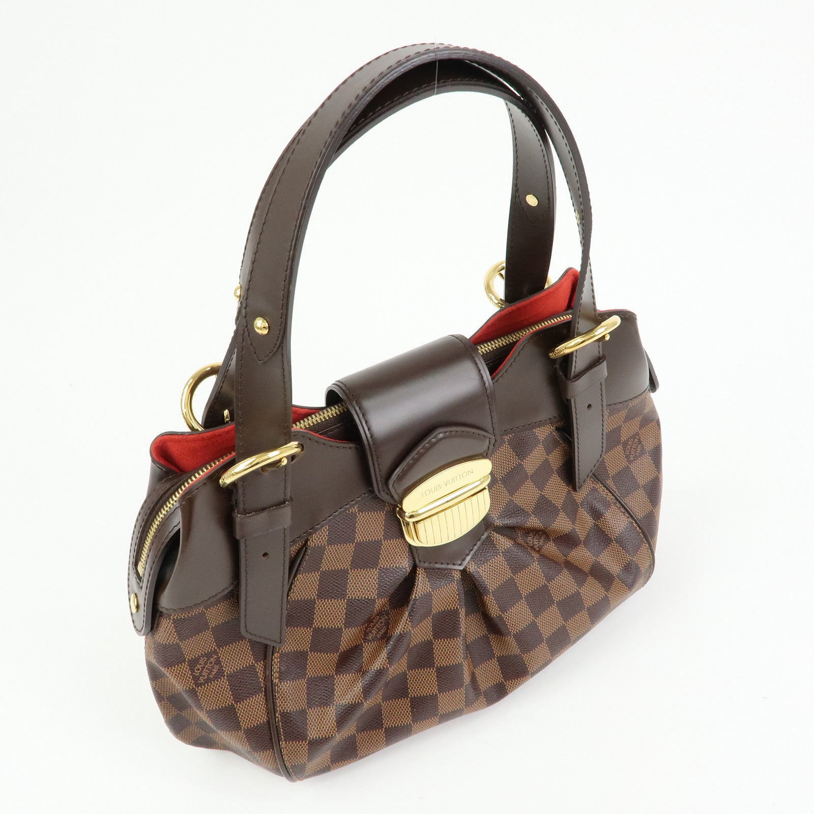 Louis Vuitton Damier Sistina PM Hand Bag Damier Ebene N41542