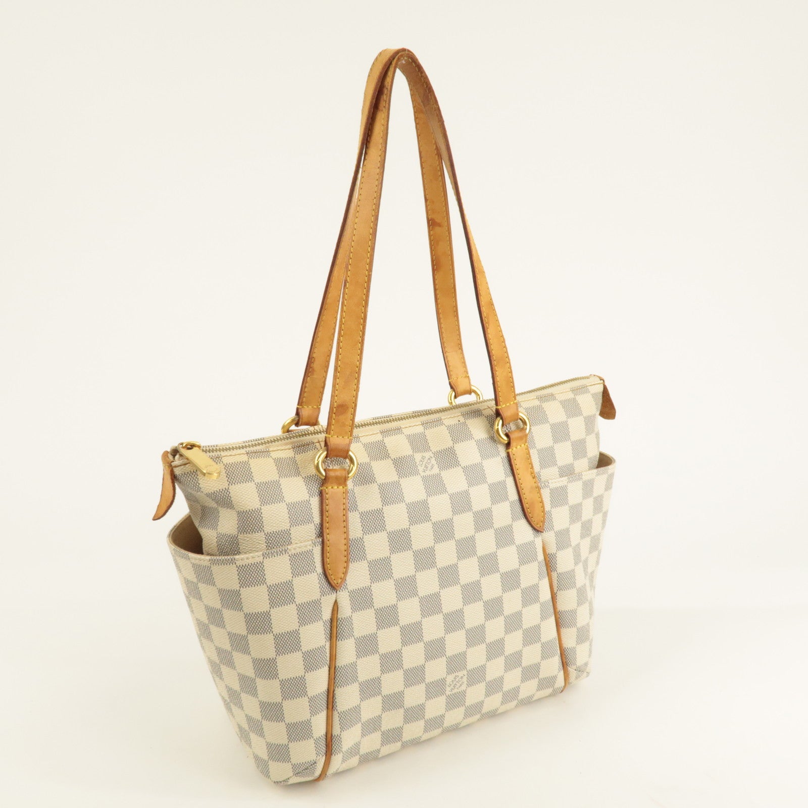 Louis Vuitton Damier Azur Totally PM Tote Bag Shoulder Bag N51261