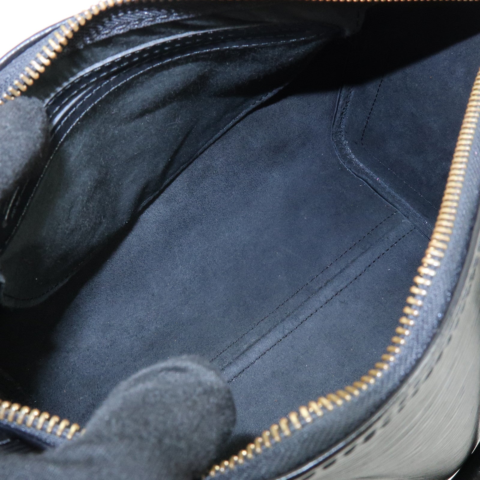 Louis Vuitton Epi Leather Speedy 25 Hand Bag Boston Bag Noir M59032