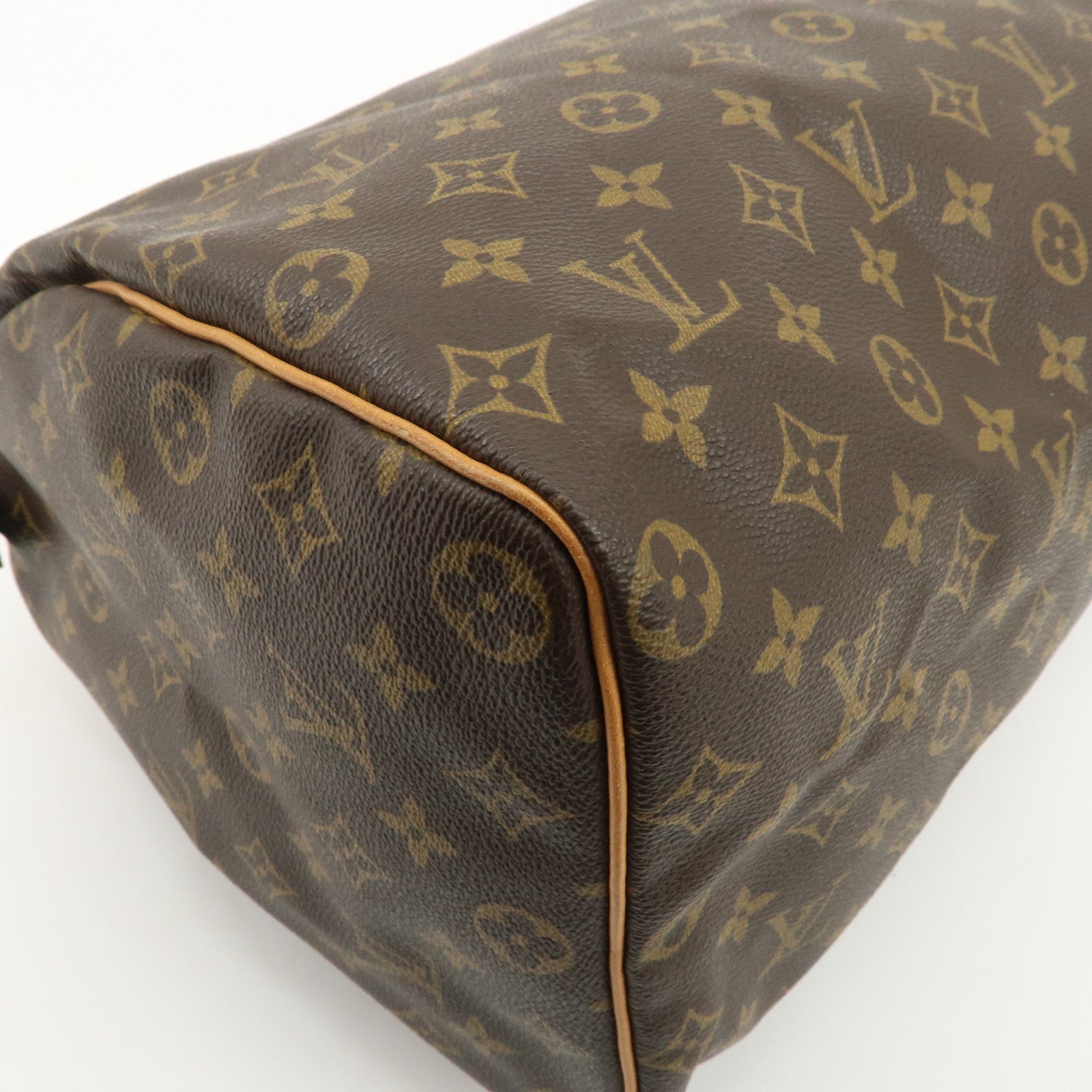 Louis Vuitton Monogram Speedy 40 Boston Bag Brown M41522