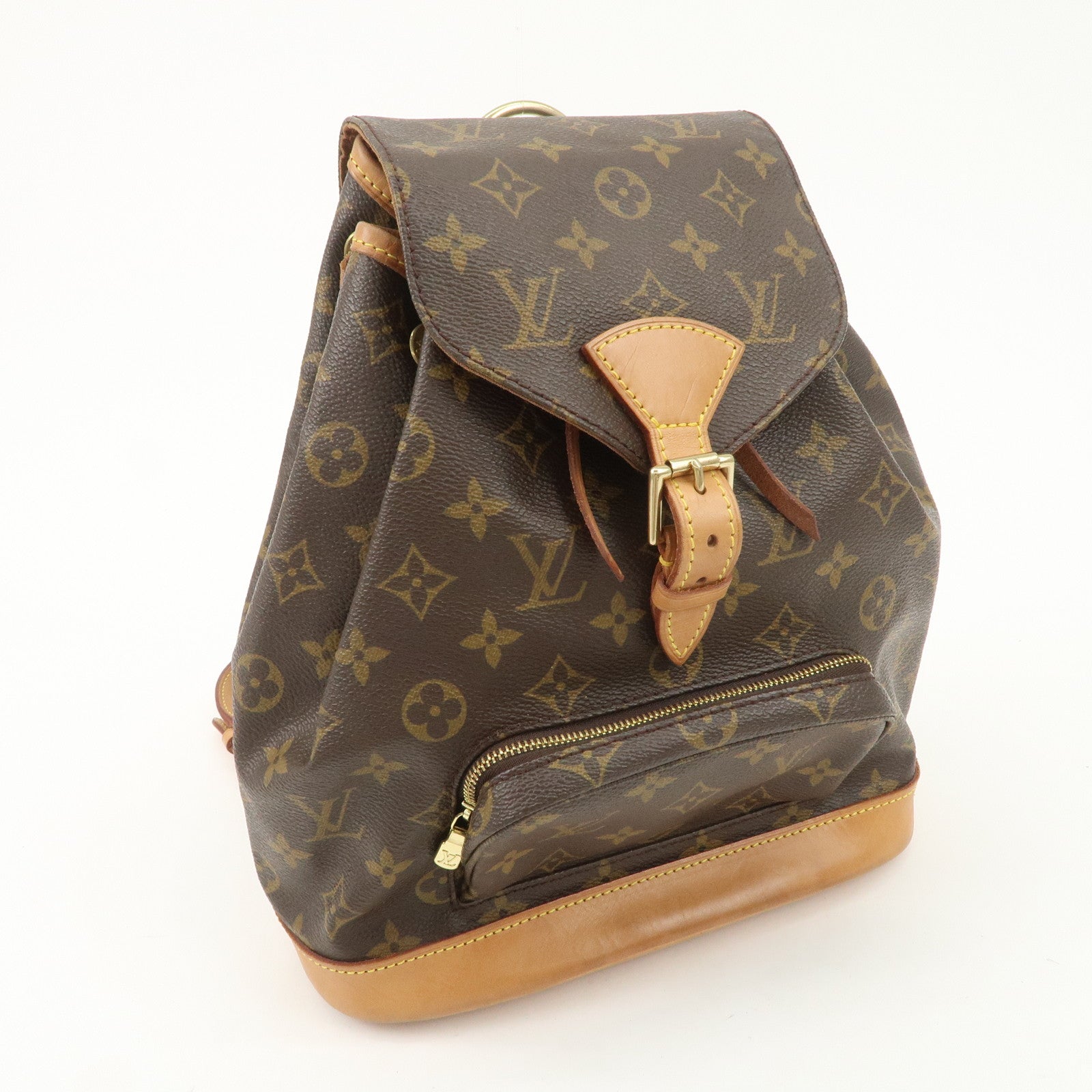 Louis Vuitton Monogram Montsouris MM Backpack Brown M51136