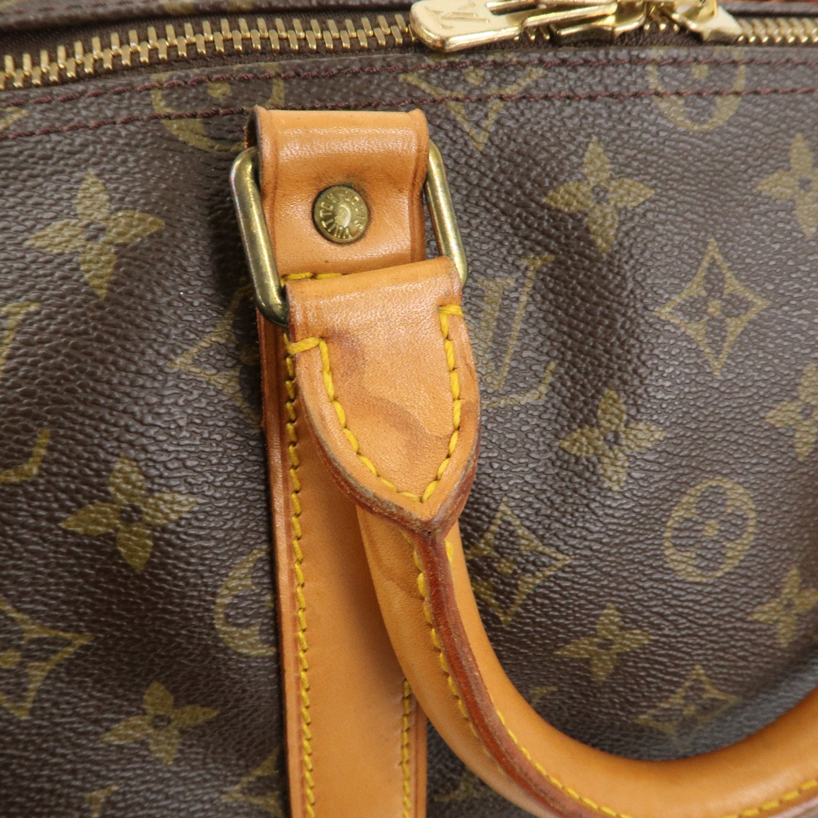 Louis Vuitton Monogram Keep All 50 Bandouliere Boston Bag M41416