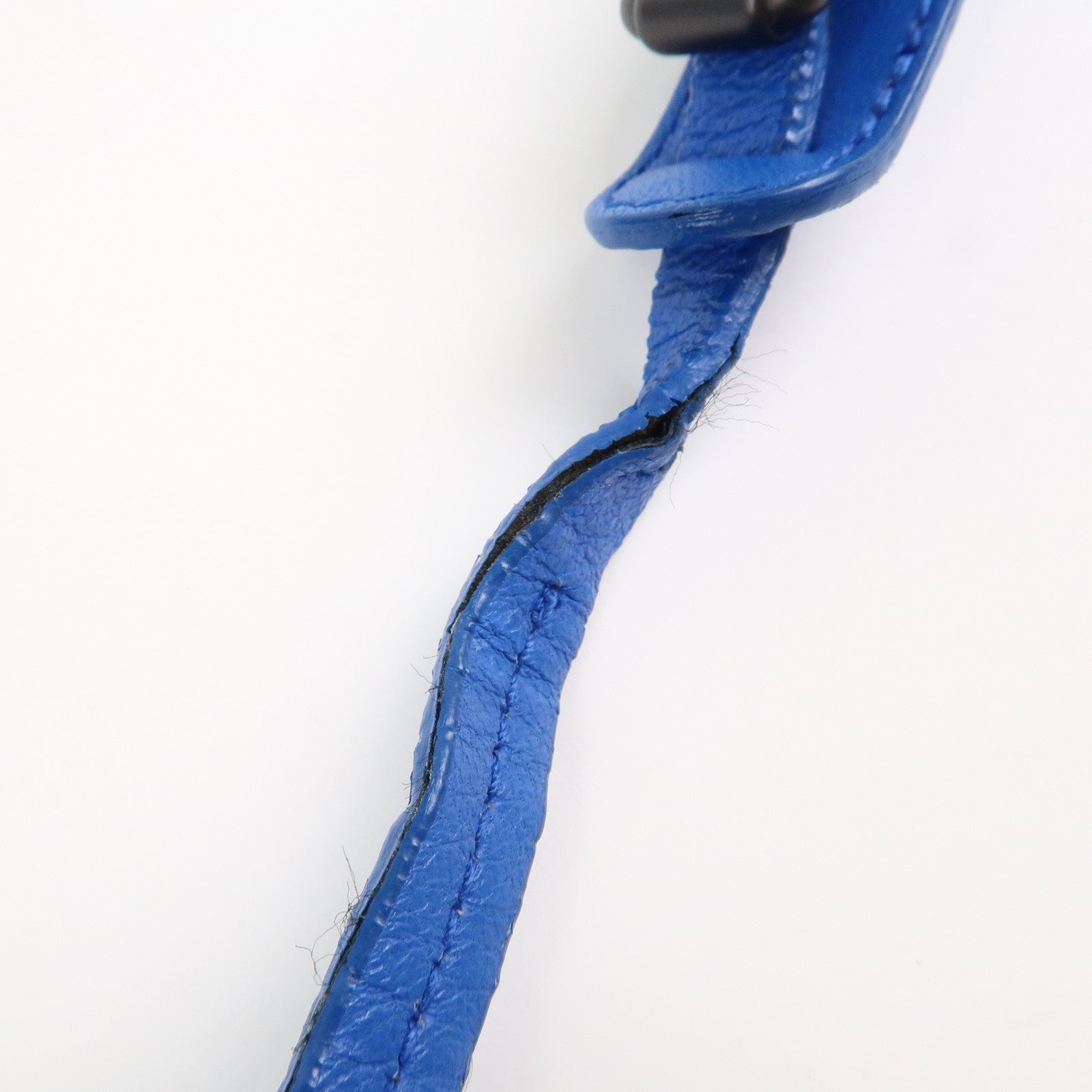 BOTTEGA VENETA Intrecciato Leather Shoulder Bag Blue