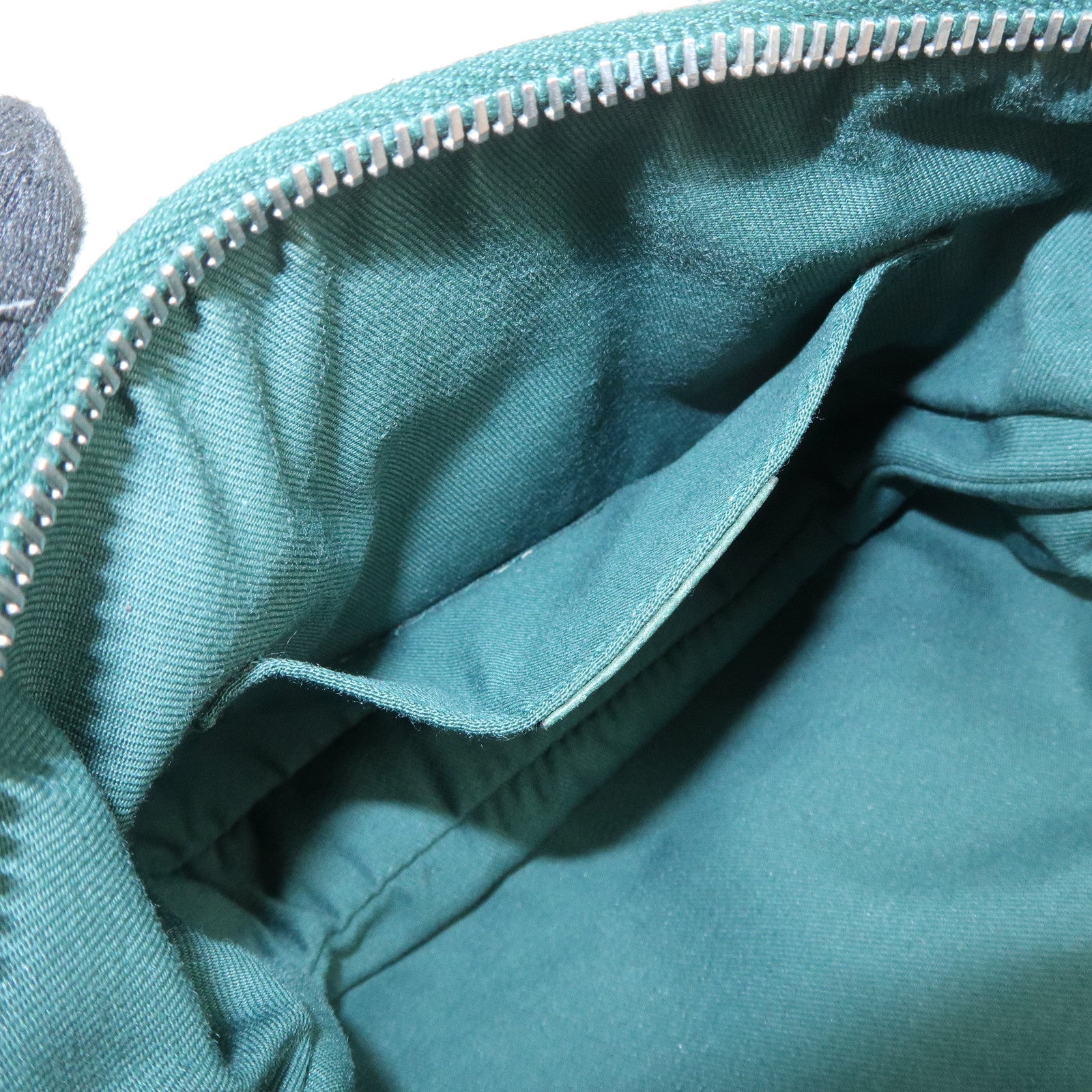 GUCCI Sherry GG Canvas Leather Shoulder Bag Hand Bag Beige 145813