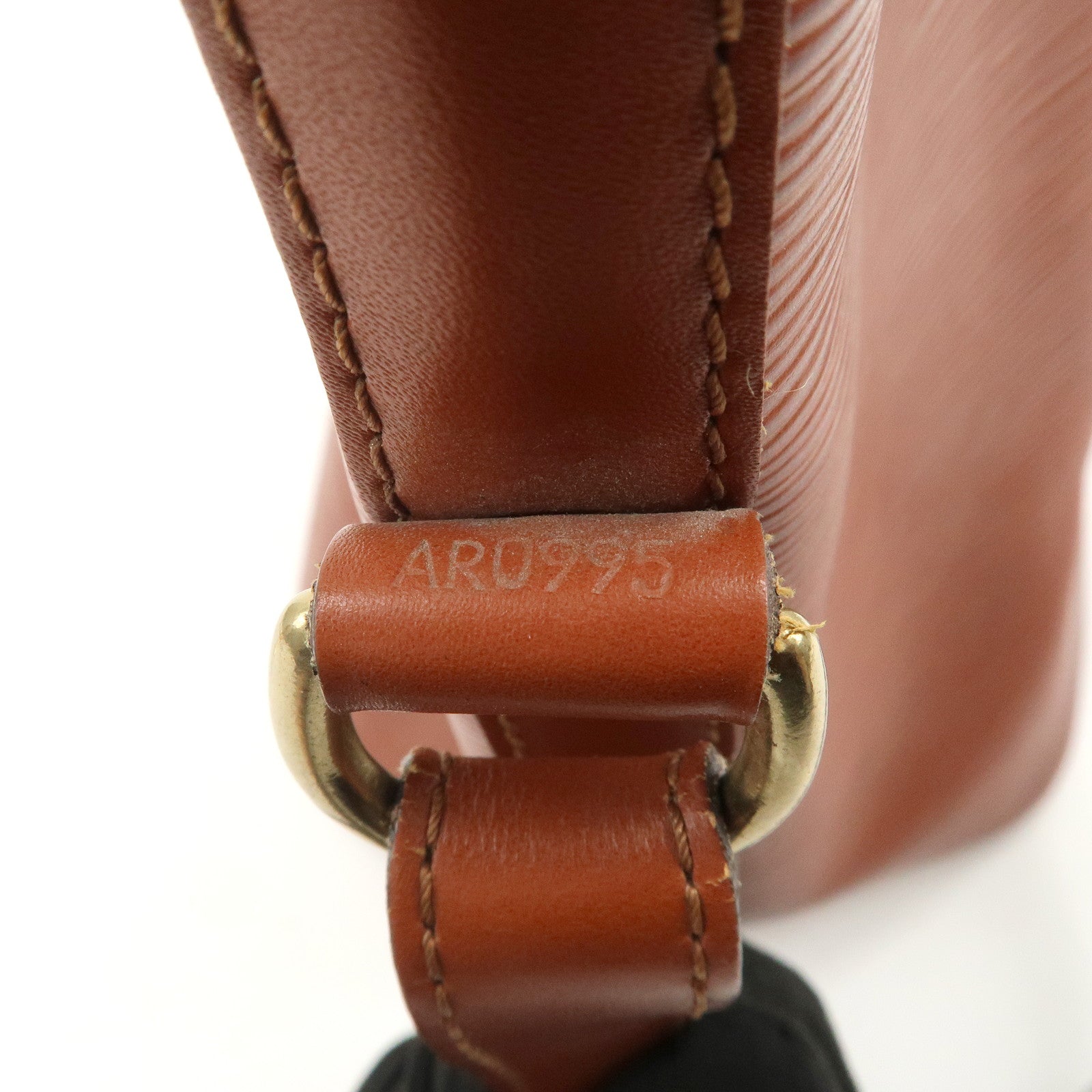 Louis Vuitton Epi Petit Noe Shoulder Bag Kenya Brown M44103