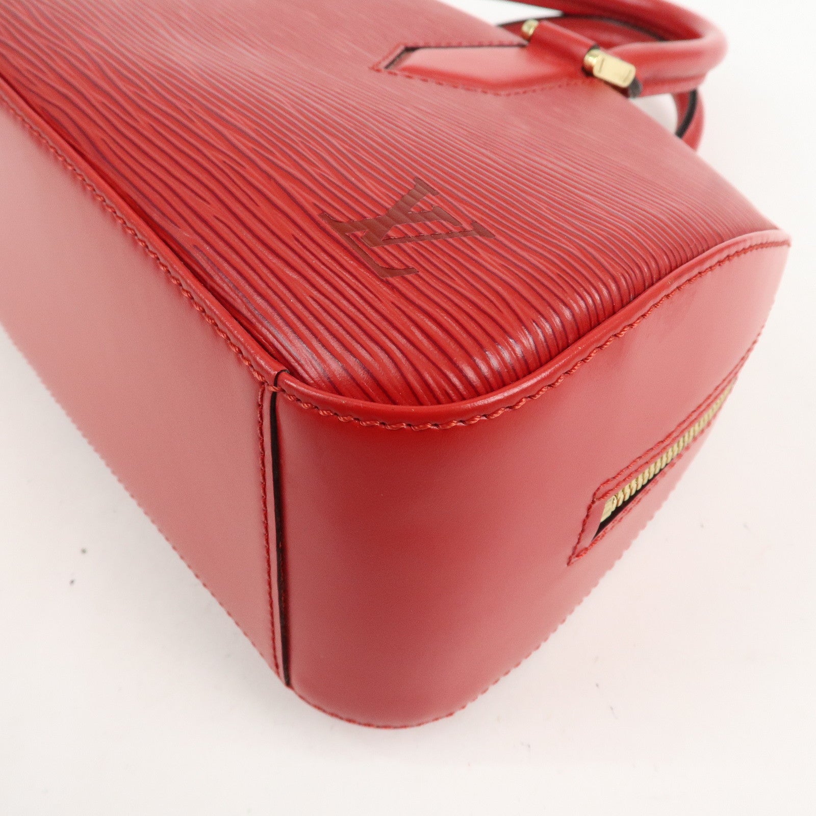 Louis Vuitton Epi Jasmine Hand Bag Castilian Red M52087