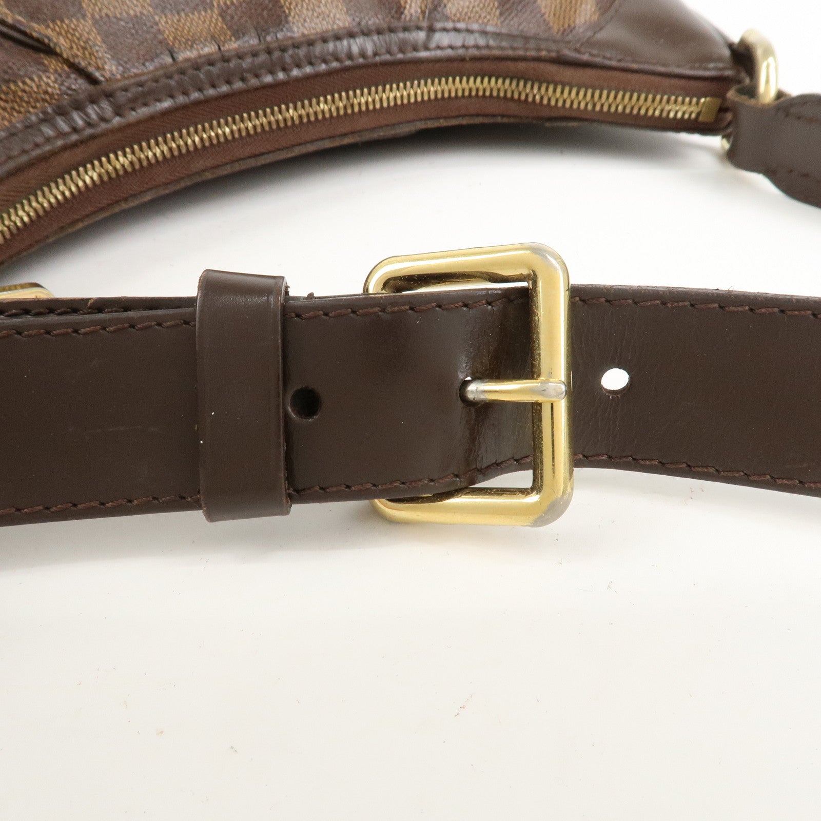 Louis Vuitton Damier Ebene Canvas Thames PM Hand Bag M48180 Used