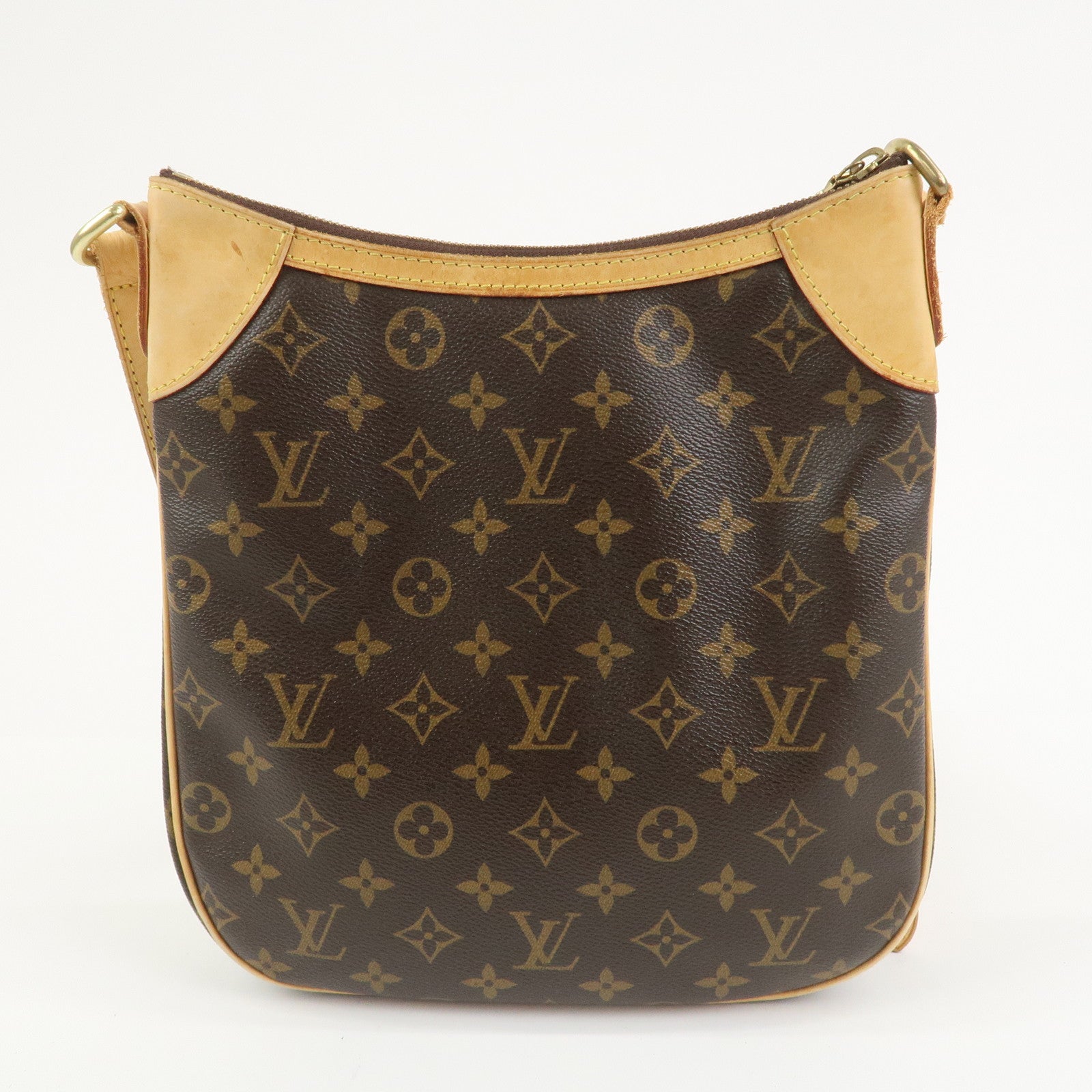 Louis Vuitton Monogram Odeon PM Shoulder Bag Brown M56390