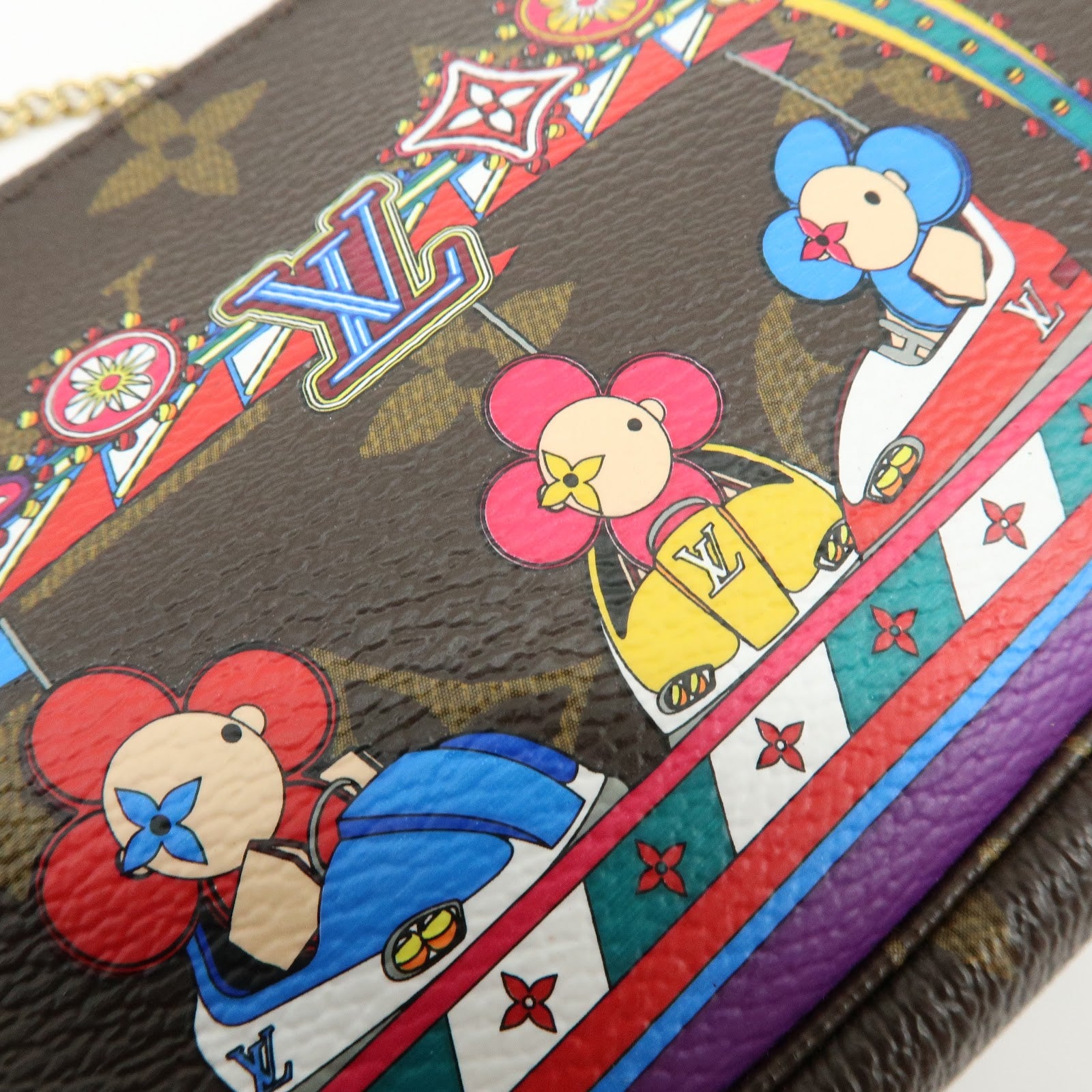 Louis Vuitton Monogram Vivienne Mini Pochette Accessoires M69976