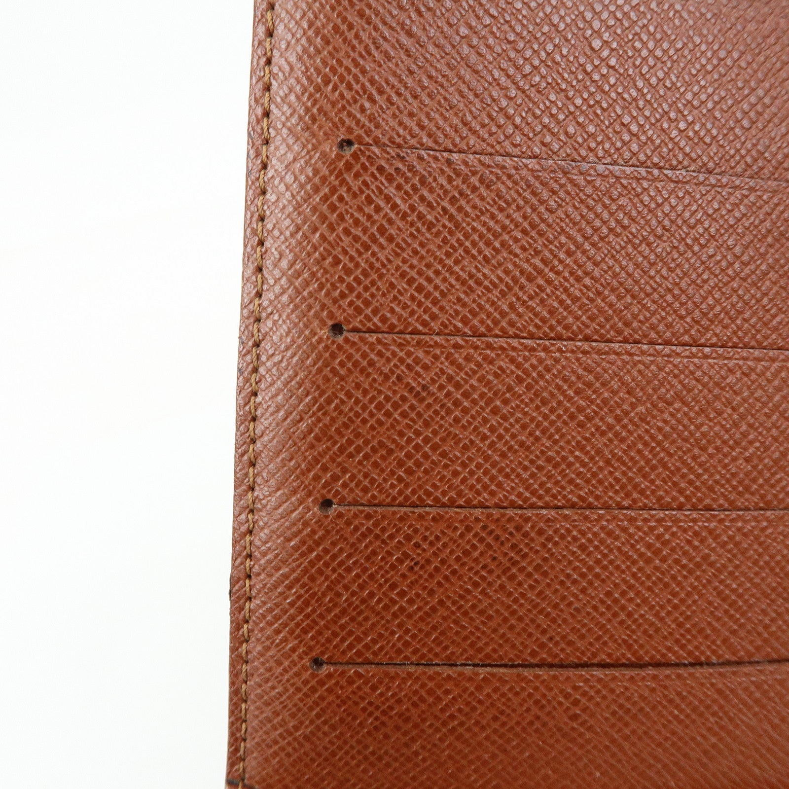 Louis Vuitton Monogram Agenda MM Planner Cover Brown R20105