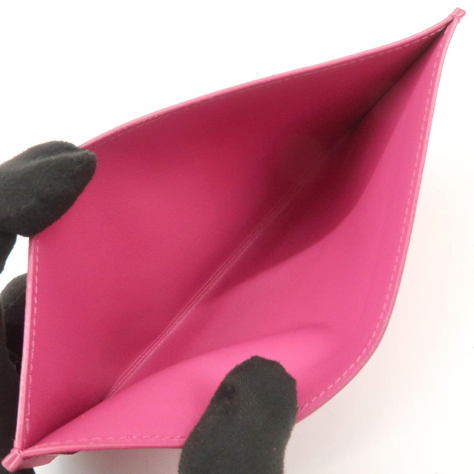 Louis Vuitton Epi Pochette Felicie Shoulder Bag Noir Pink M64579