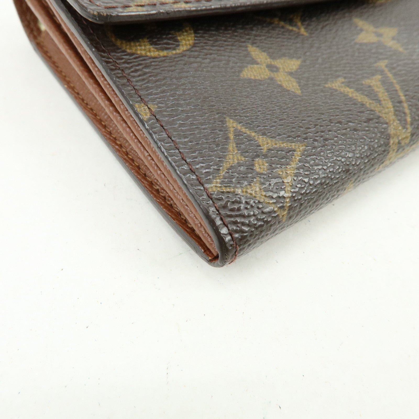 Louis Vuitton Monogram Porte Monnaie Credit Long Wallet M61726