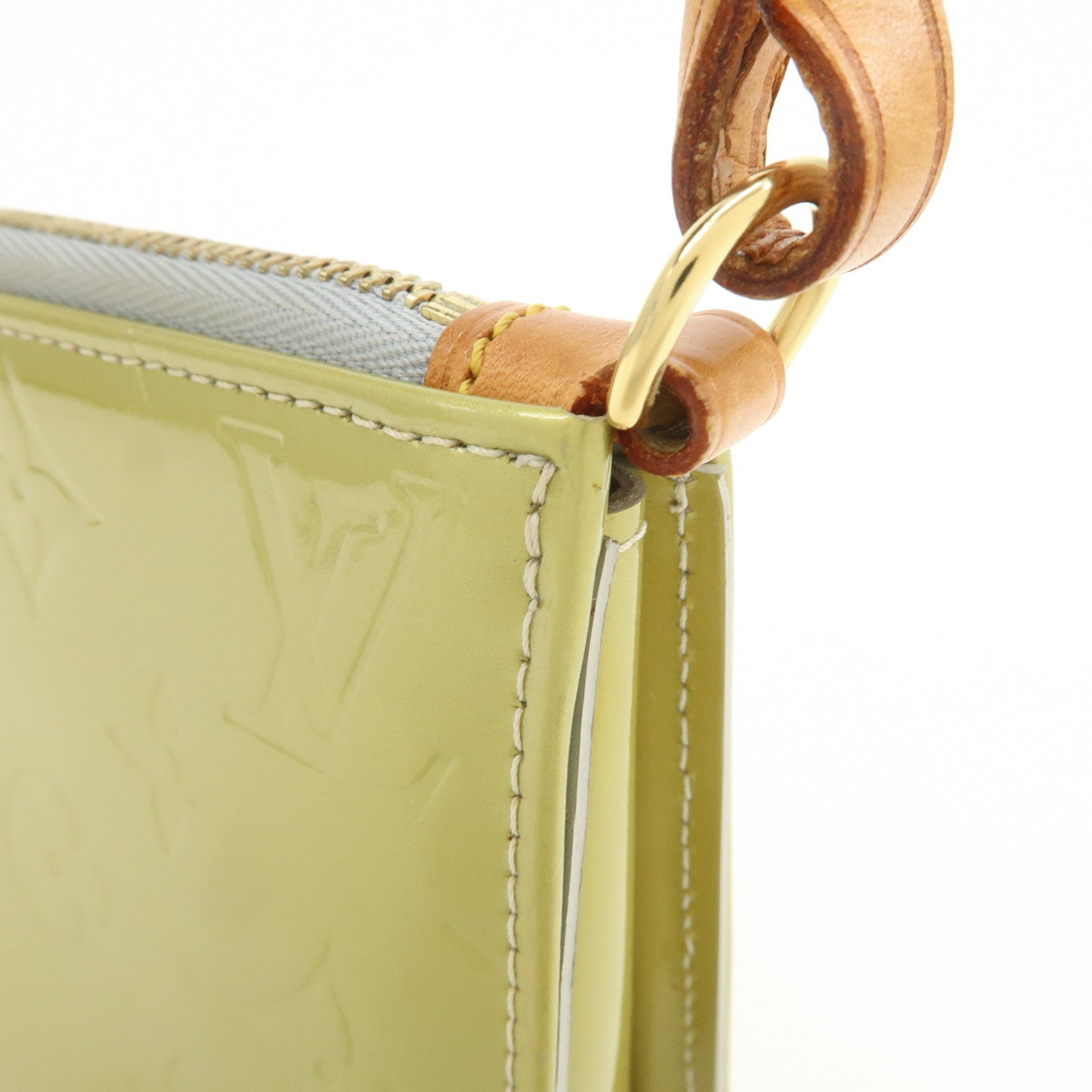 Louis Vuitton Monogram Vernis Lexington Hand Bag Baby Blue M91011
