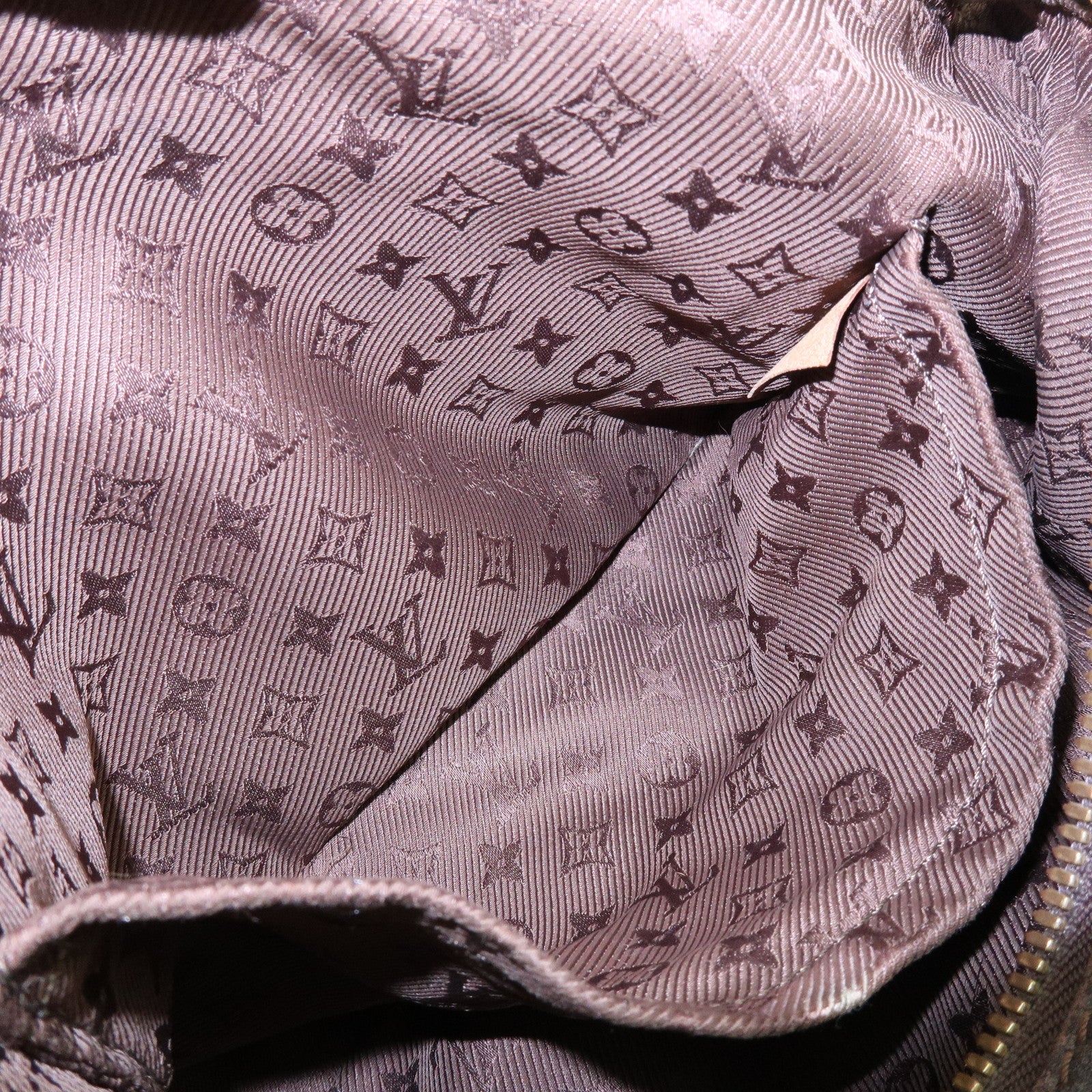 Louis Vuitton Pochette Onata Cuir Leather Shoulder Bag Cacao M40002