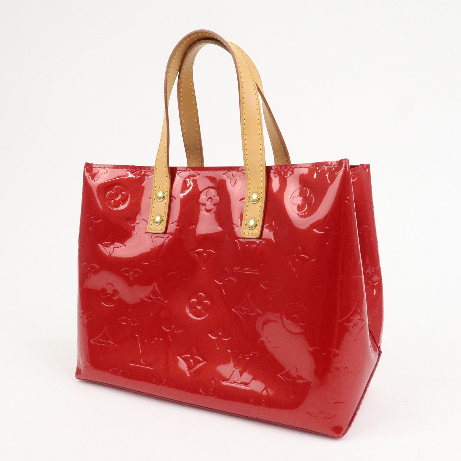 Louis Vuitton Monogram Vernis Leather Lead PM Pomme d'Amour M91990
