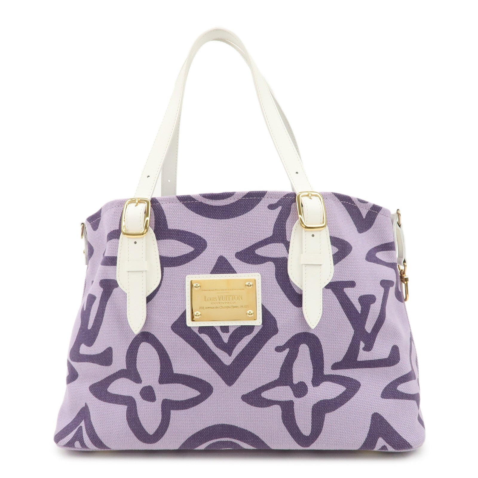 Louis Vuitton Cruise Line Canvas Tahitienne PM Tote Bag M95680