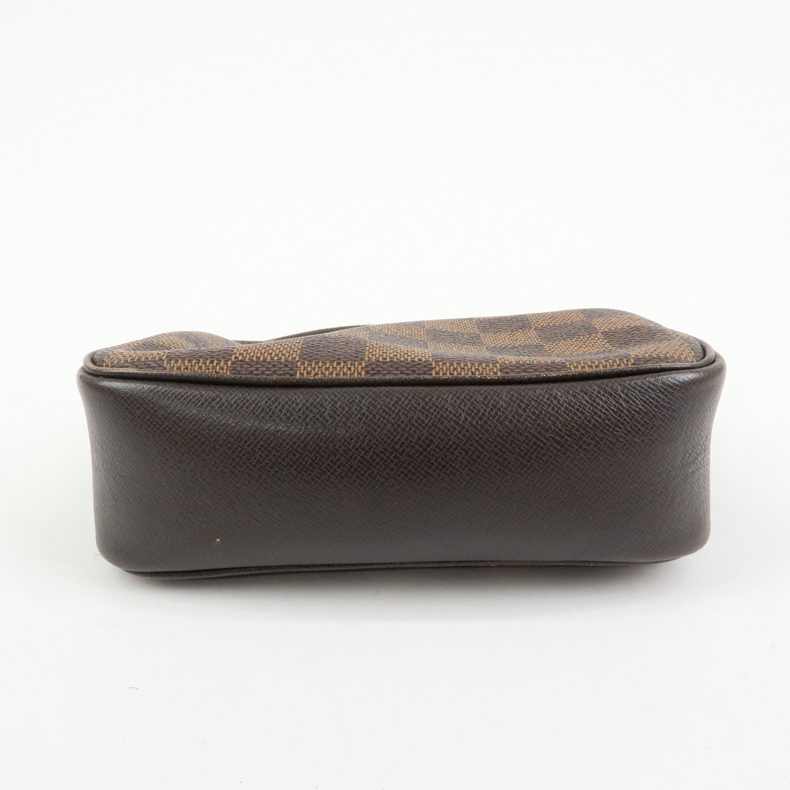 Louis Vuitton Damier Trousse Makeup Accessory Pouch Brown N51982