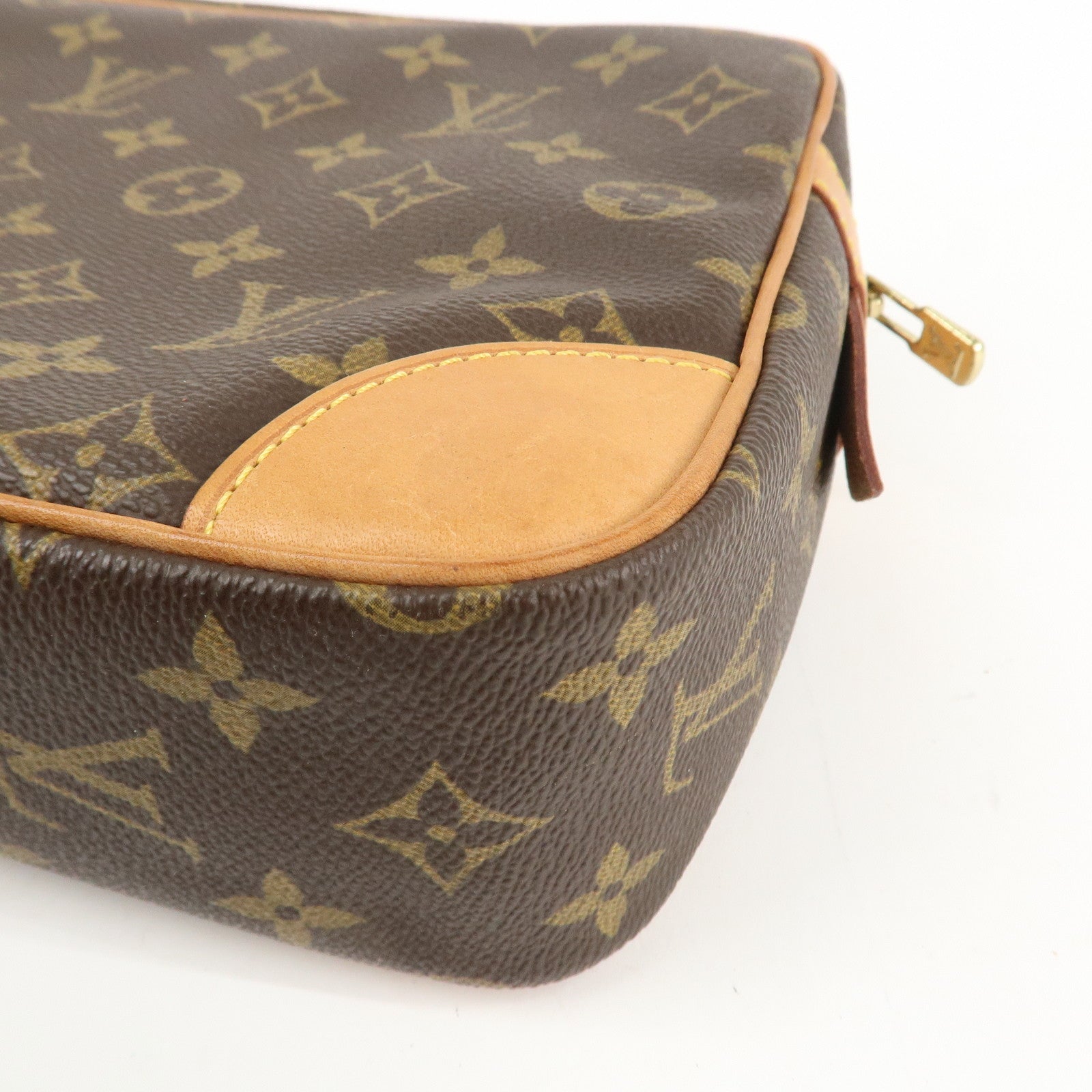 Louis Vuitton Monogram Compiegne 28 Pouch Clutch Bag M51845 Used