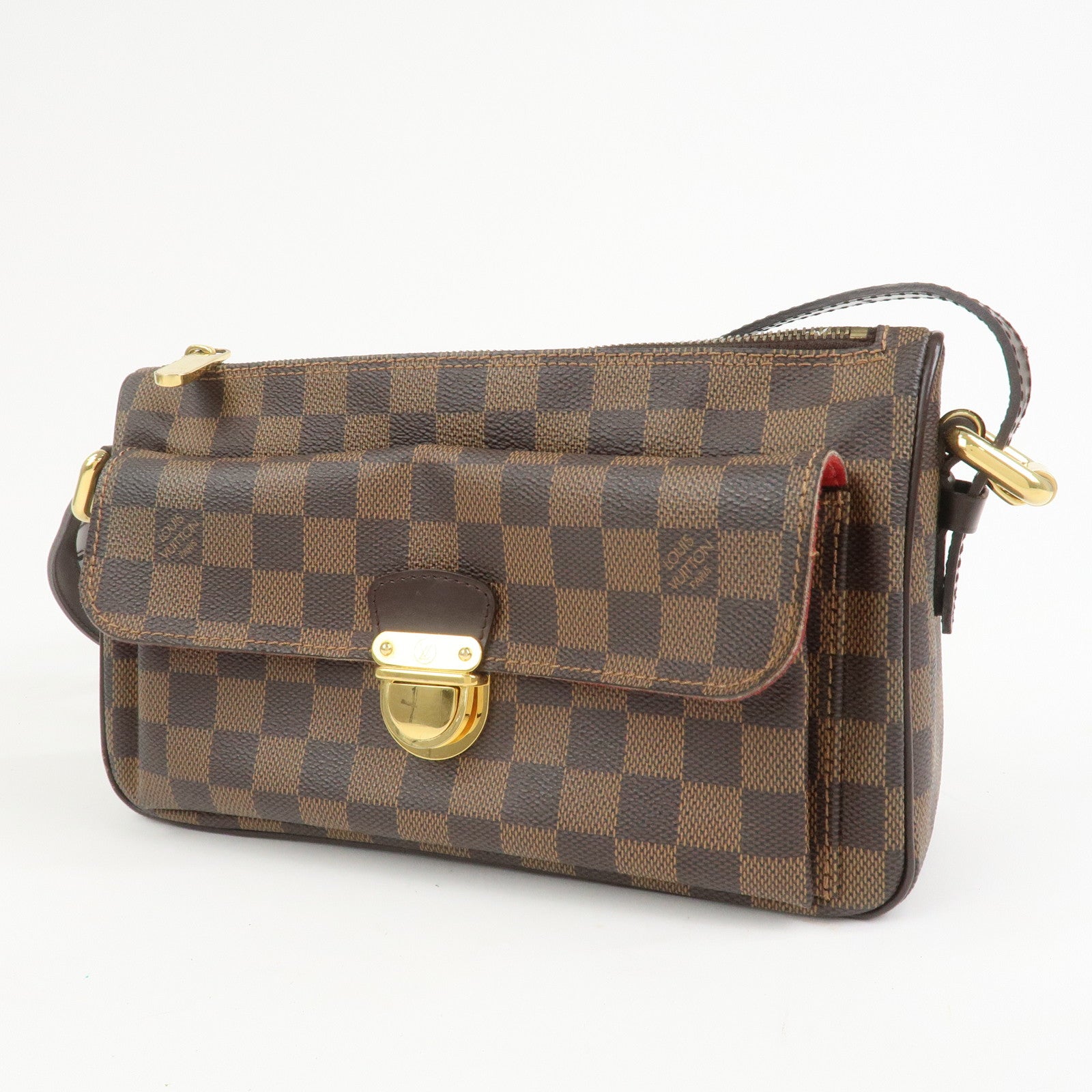 Louis Vuitton Damier Ravello GM Shoulder Bag Brown N60006