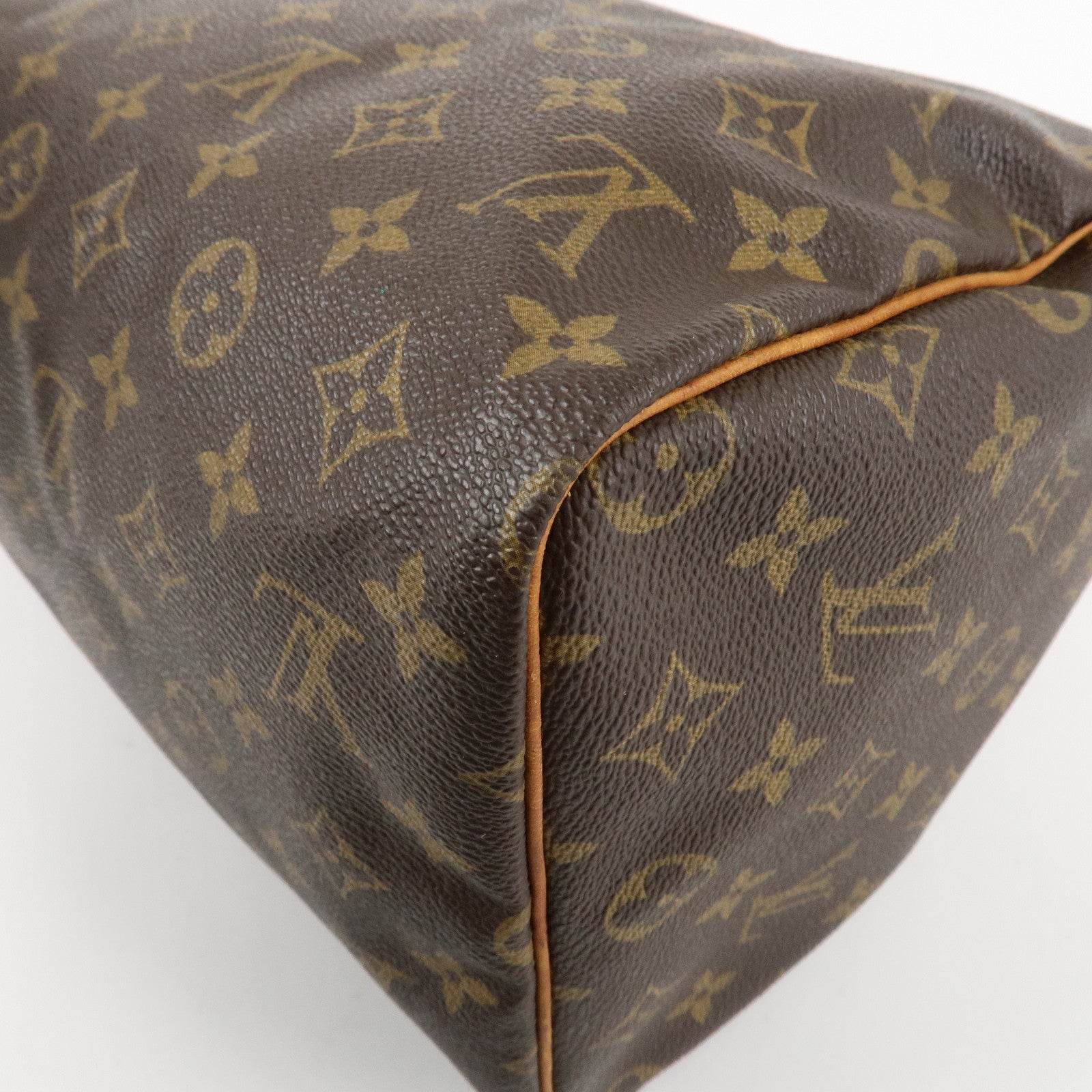 Louis Vuitton Monogram Speedy 30 Hand Bag Boston Bag M41526 Used