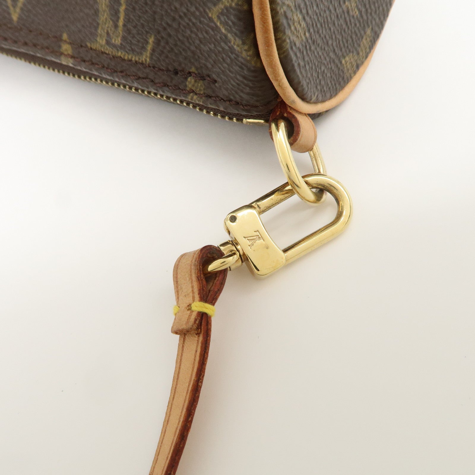 Louis Vuitton Monogram Mini Pouch for Papillon Bag Brown