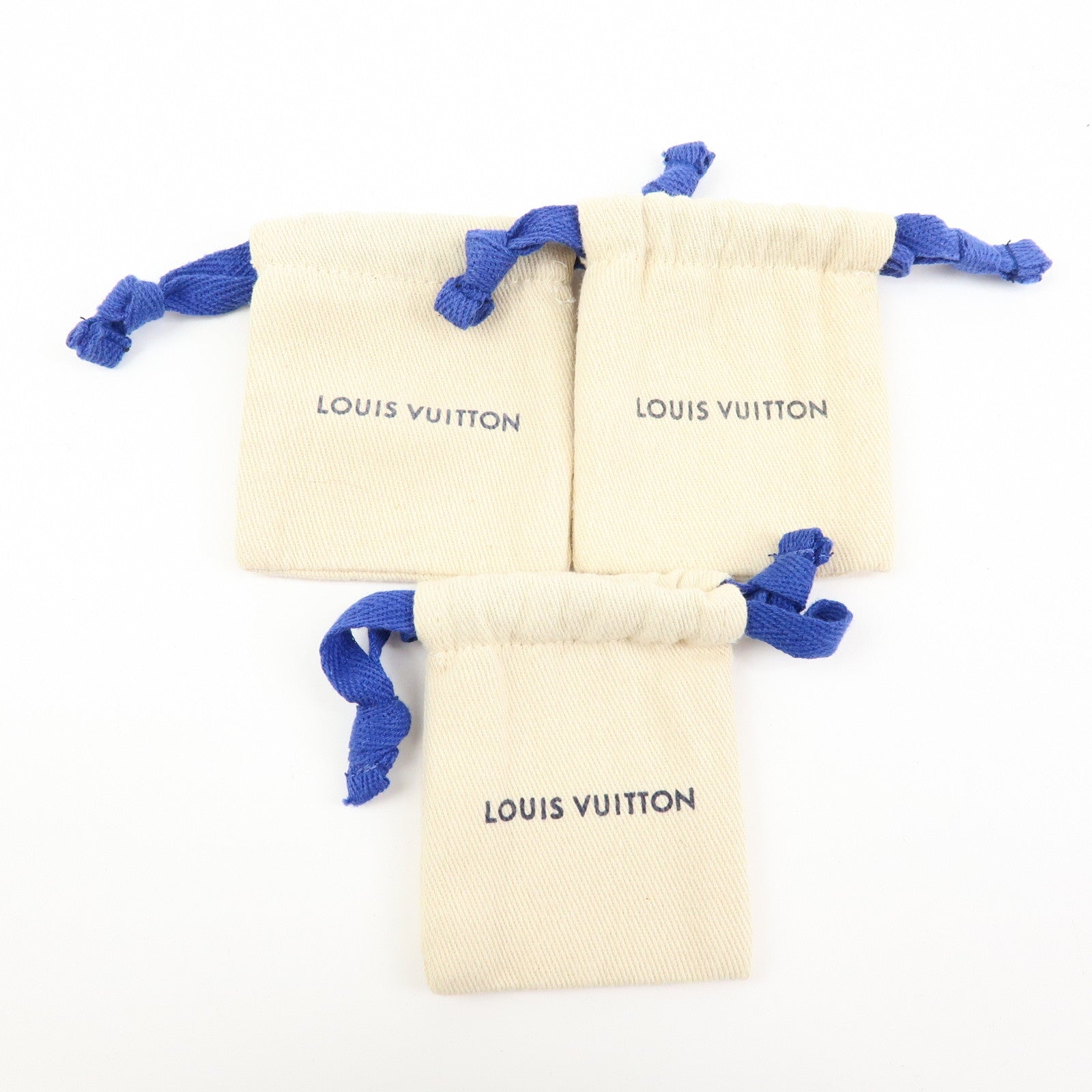 Louis Vuitton Set of 20 Dust Bag Storage Bag Drawstring Beige