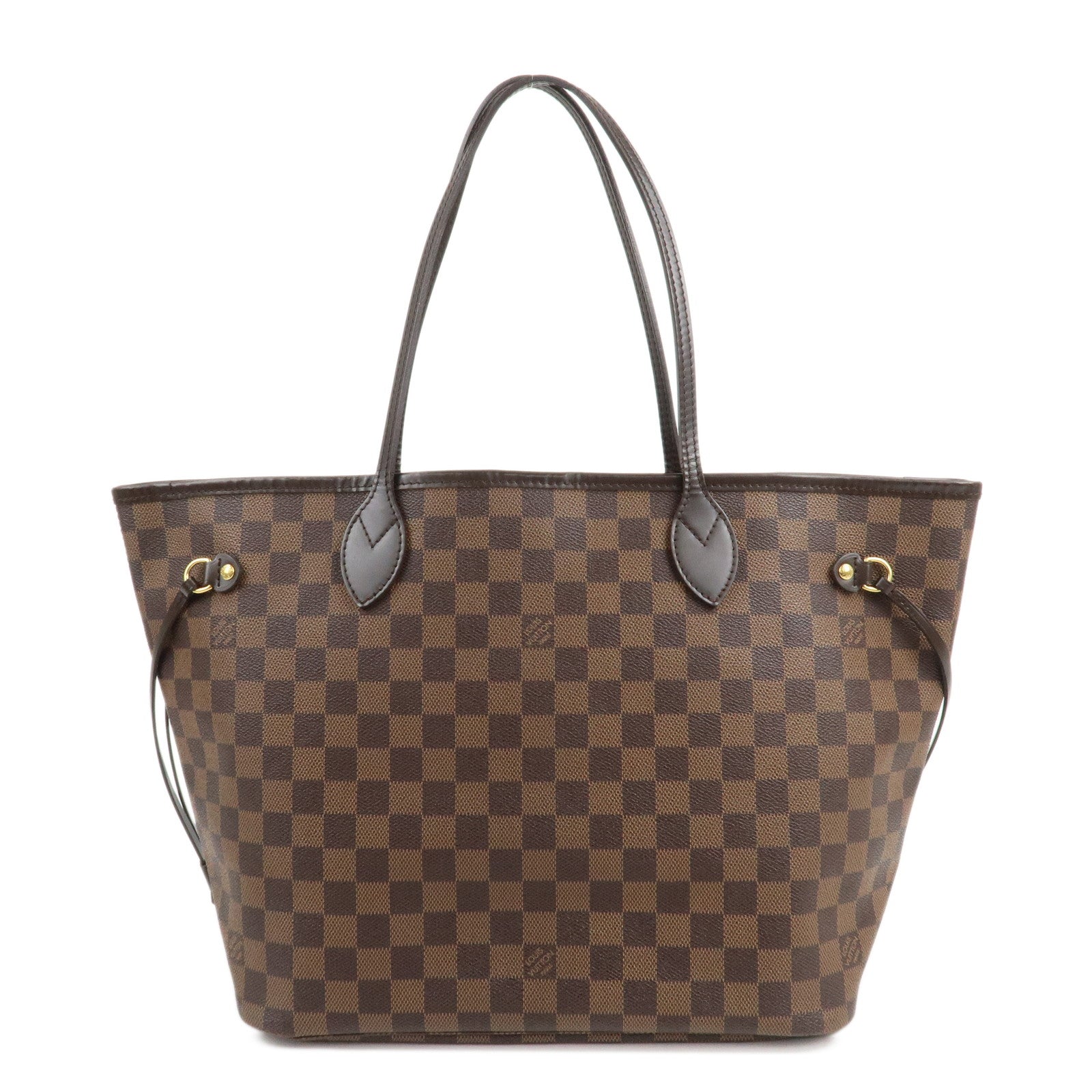 Louis Vuitton Damier Ebene Canvas Neverfull MM Tote Bag N51105