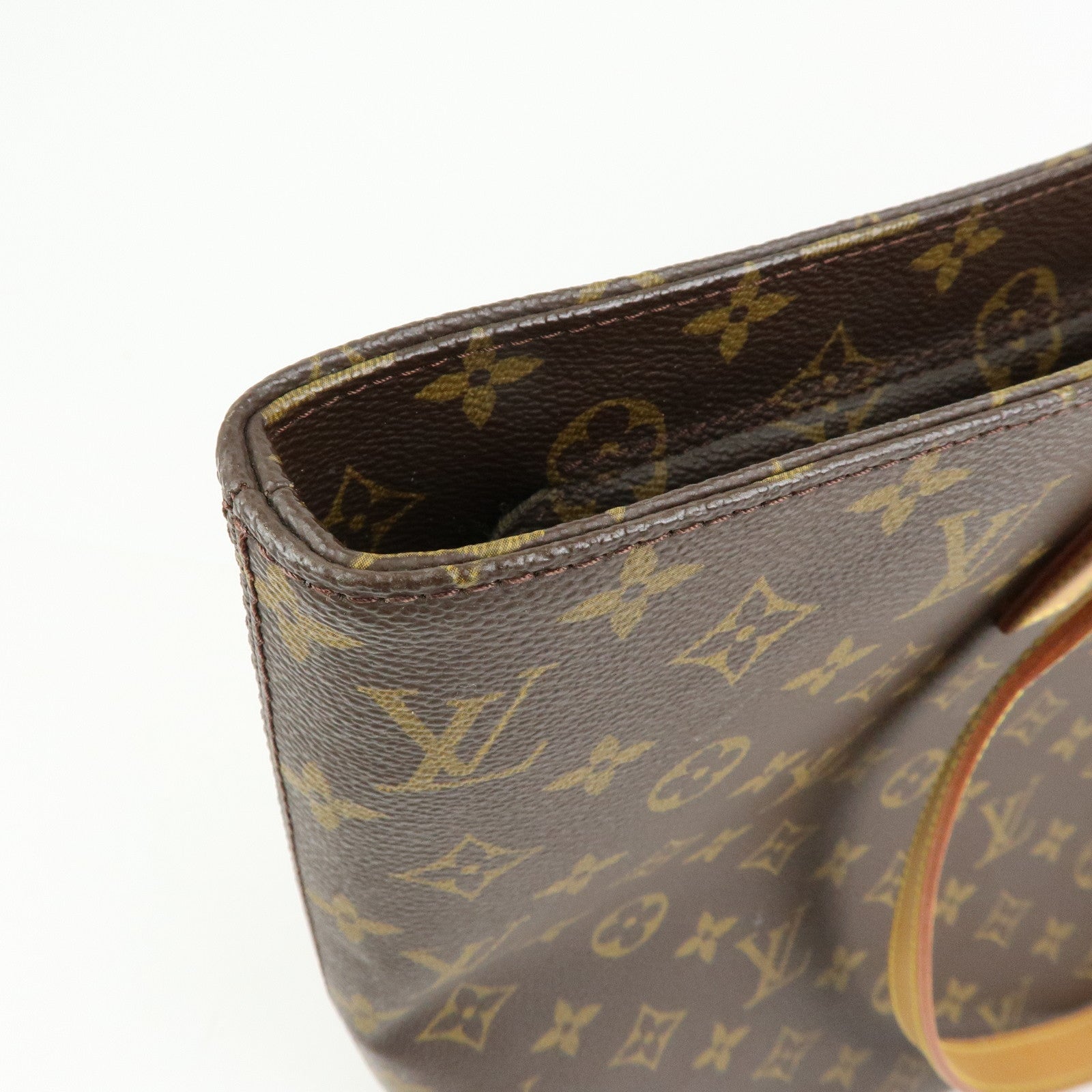 Louis Vuitton Monogram Luco Tote Bag Shoulder Bag Brown M51155