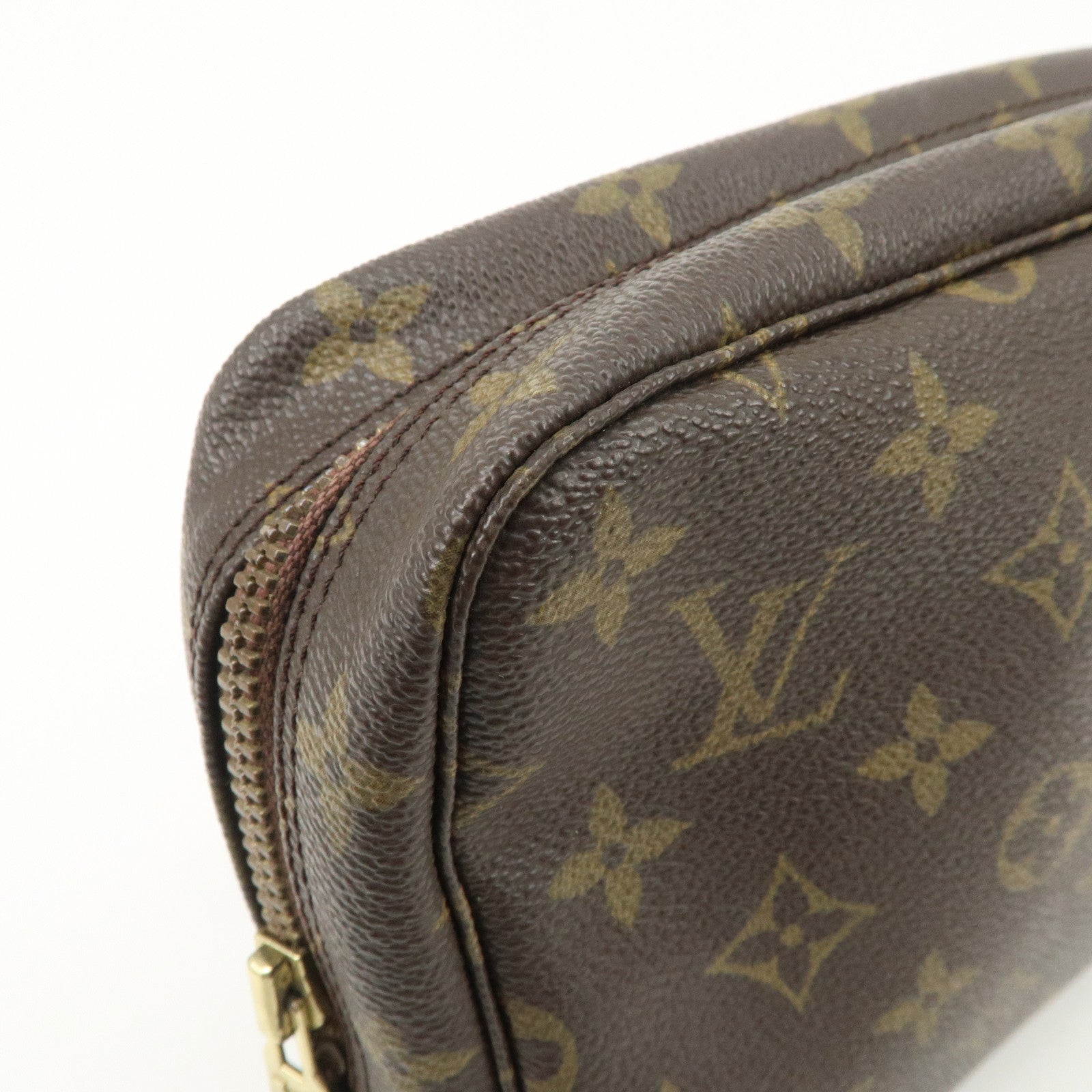 Louis Vuitton Monogram Trousse Toilette 23 Pouch Brown M47524