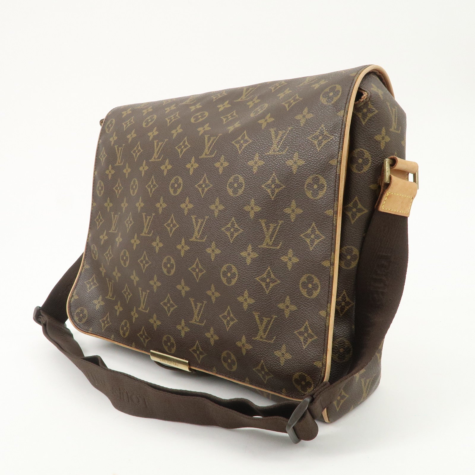 Louis Vuitton Monogram Abbesses Messenger Bag Shoulder Bag M45257 Used