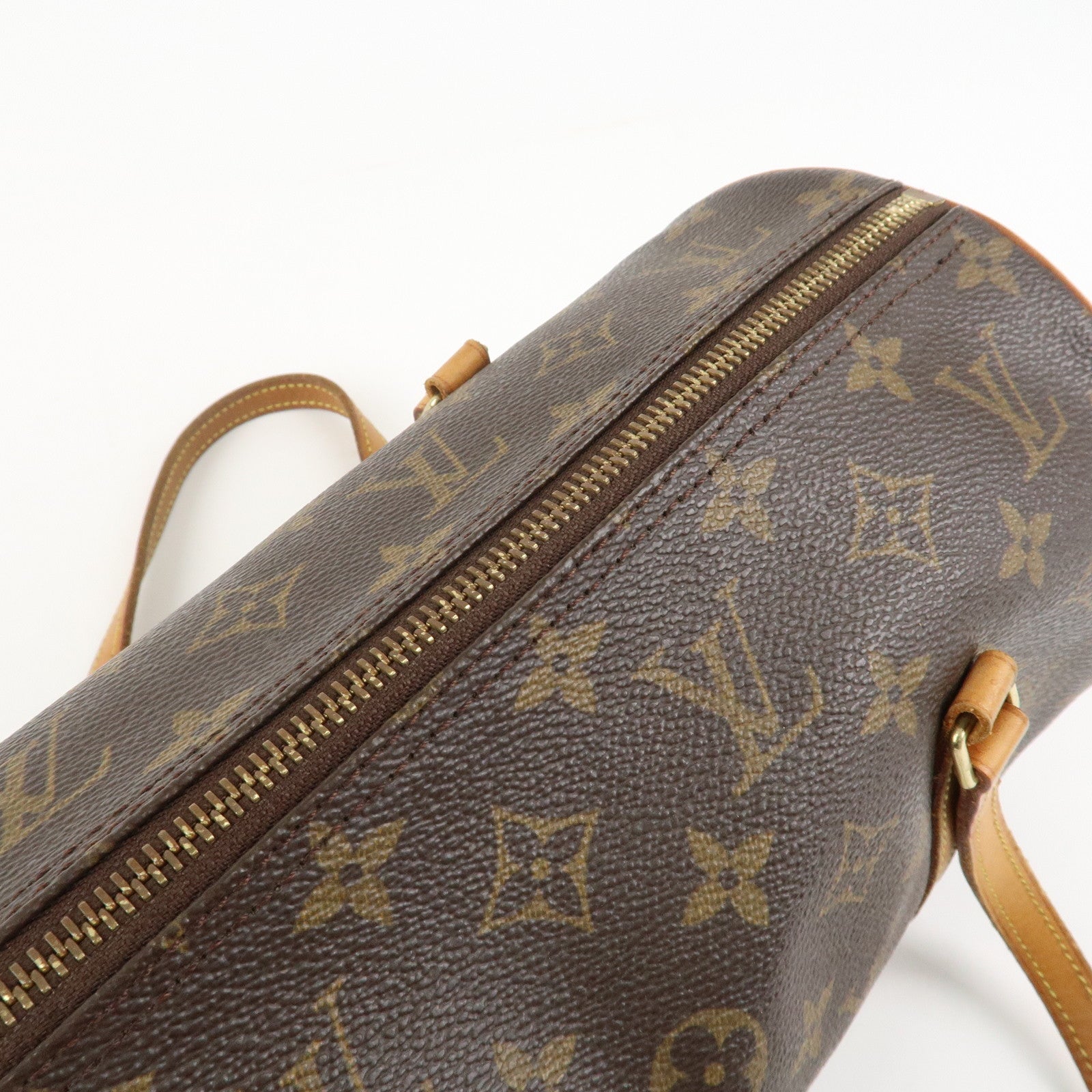 Louis Vuitton Monogram Papillon 30 Hand Bag New Style M51385 Used