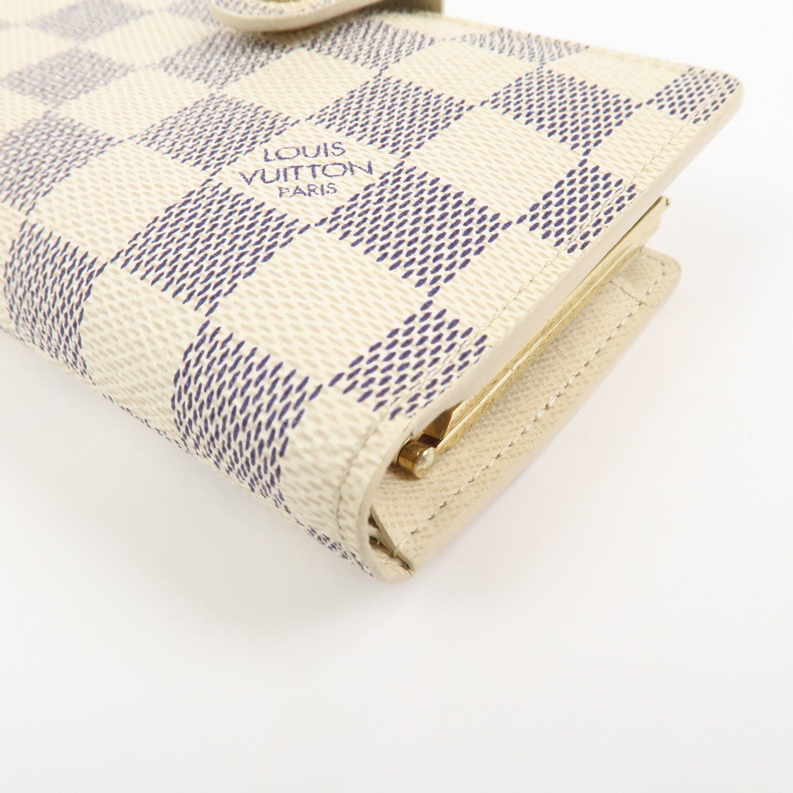 Louis Vuitton Damier Azur Portefeuille Viennois Wallet N61676