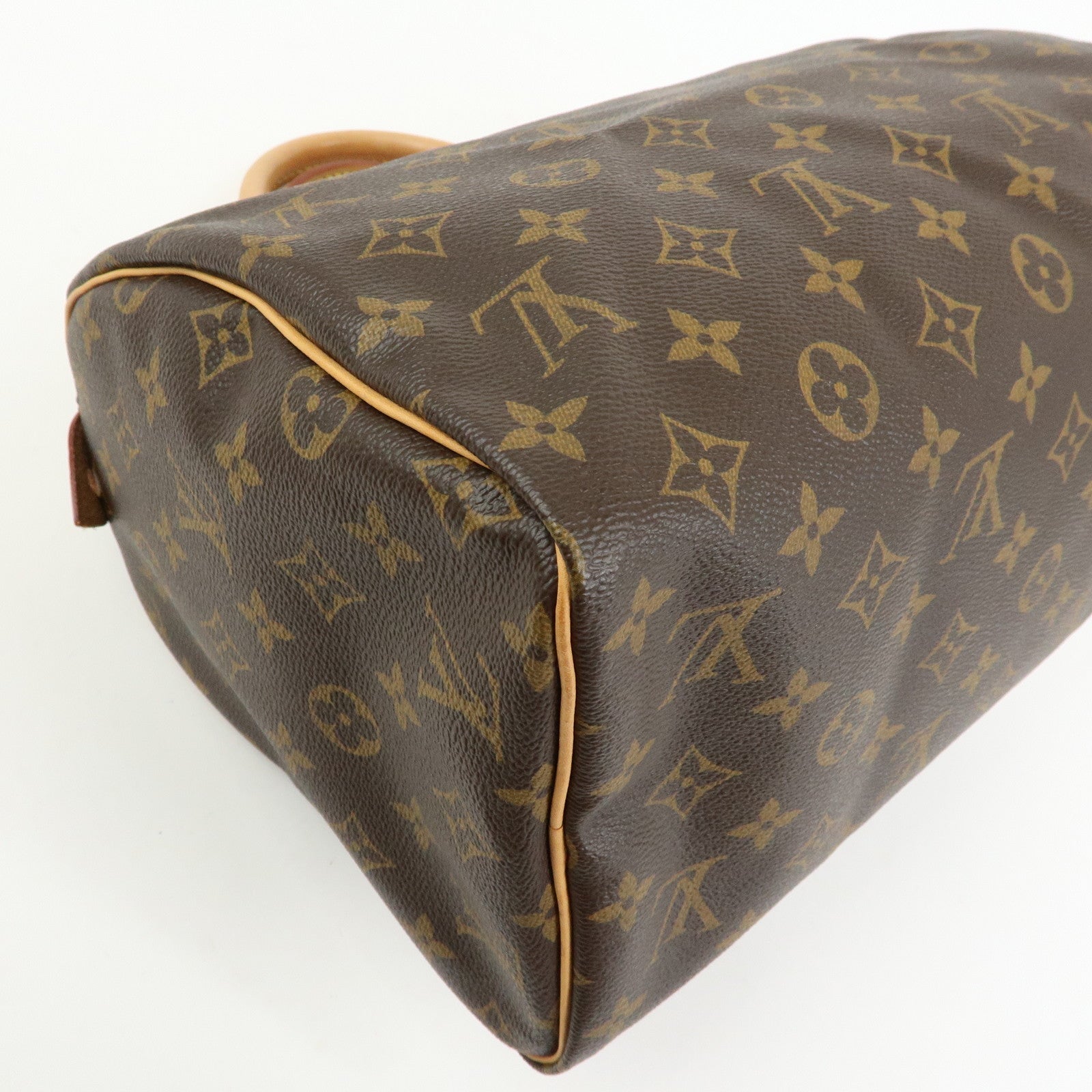 Louis Vuitton Monogram Speedy 30 Boston Bag Hand Bag Brown M41526