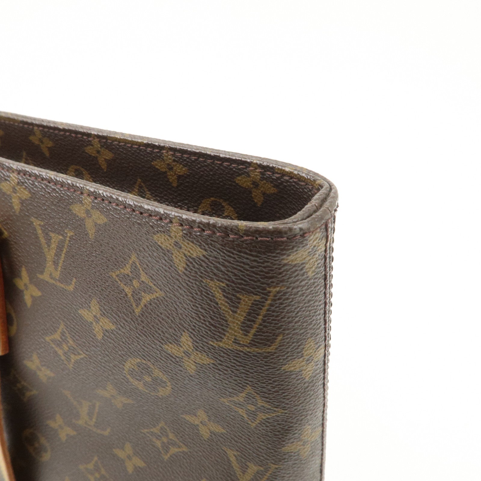 Louis Vuitton Monogram Luco Tote Bag Shoulder Bag Brown M51155 Used