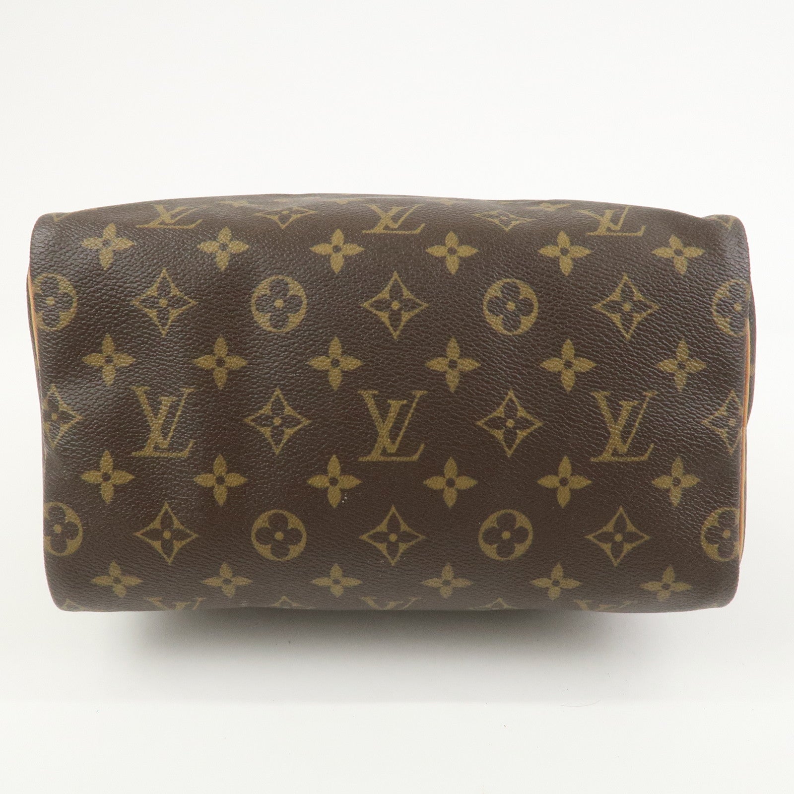 Louis Vuitton Monogram Speedy 25 Boston Bag Hand Bag Brown M41528