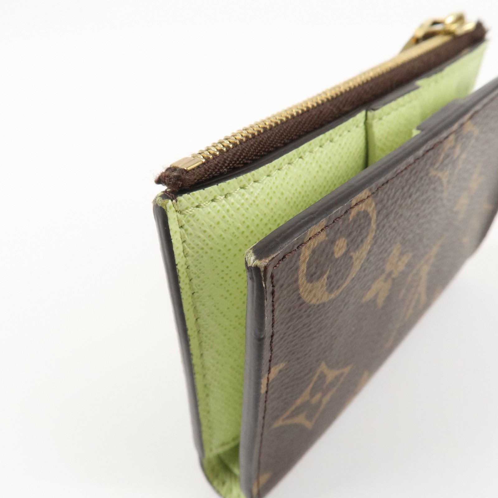 Louis Vuitton Monogram Canvas Portefeuille Lisa Wallet Veil Note M82382 Used