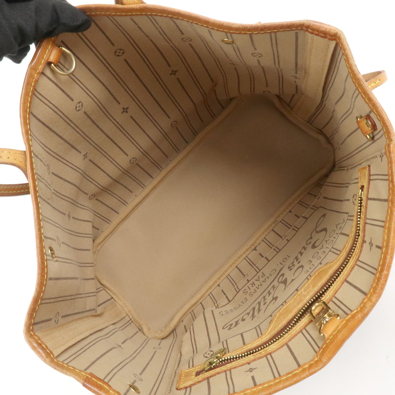 Louis Vuitton Monogram Neverfull PM Tote Bag Hand Bag M40155