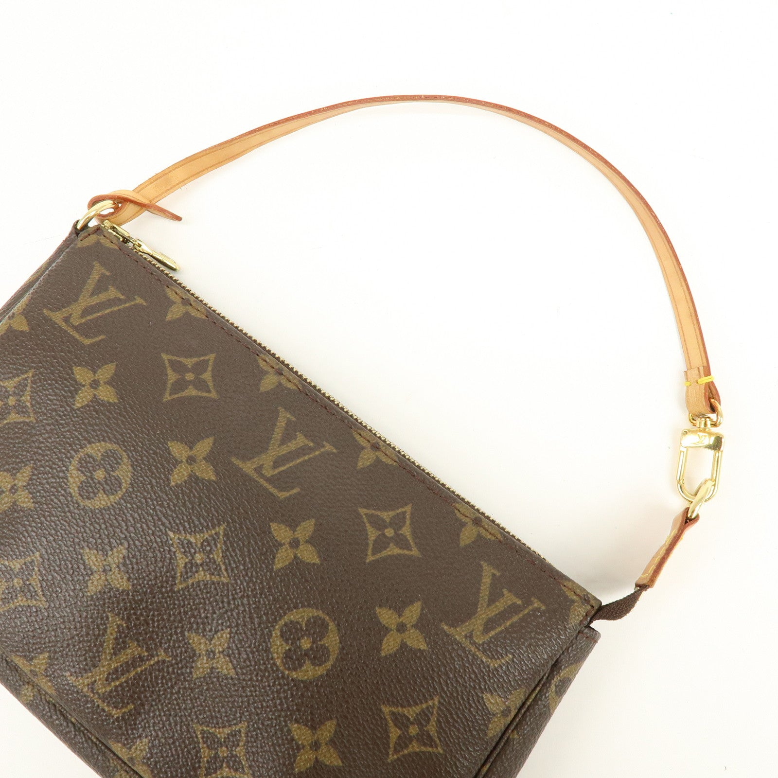 Louis Vuitton Monogram Pochette Accessoires Pouch Hand Bag M51980