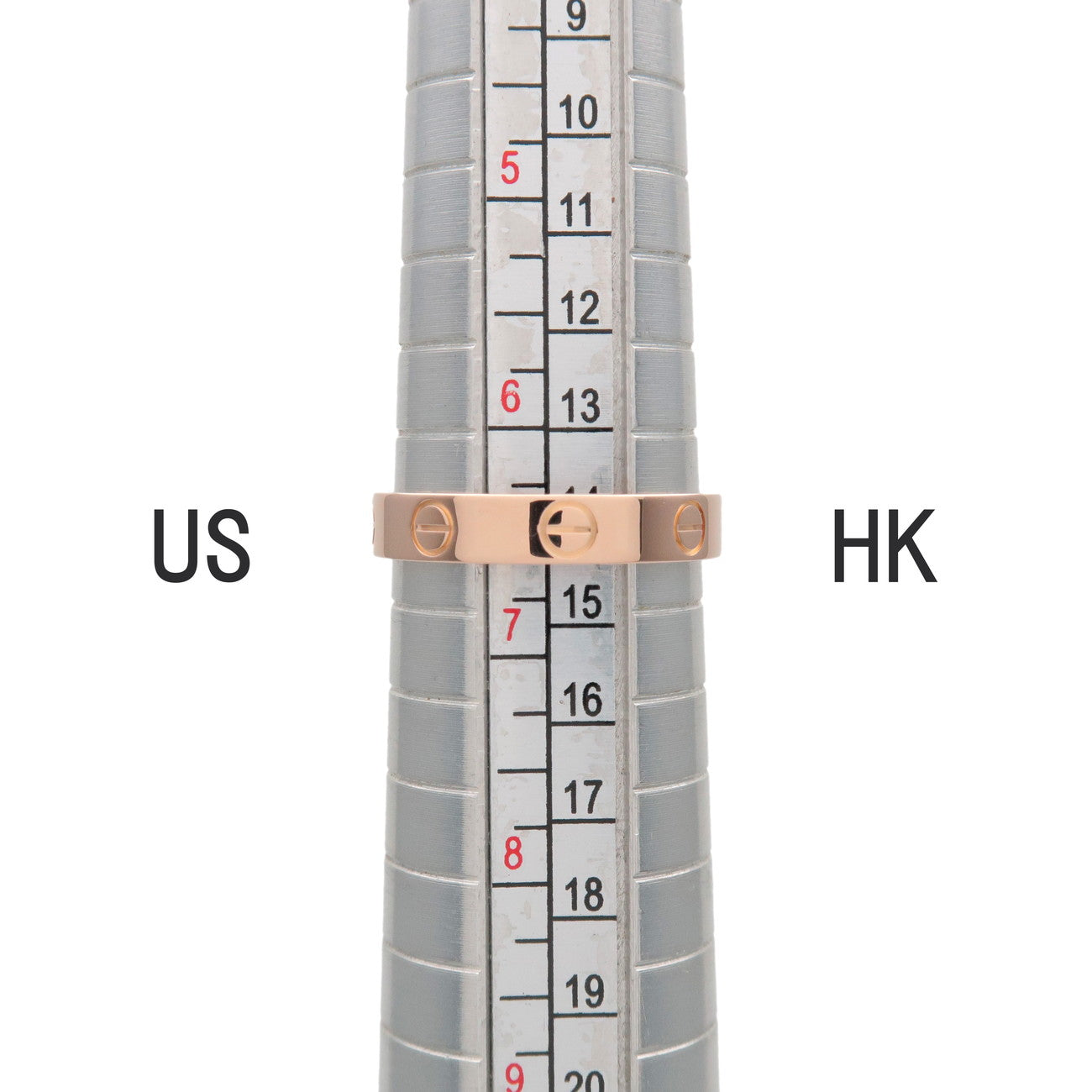 Cartier Mini Love Ring K18 750PG Rose Gold #53 US6.5 EU53 HK14