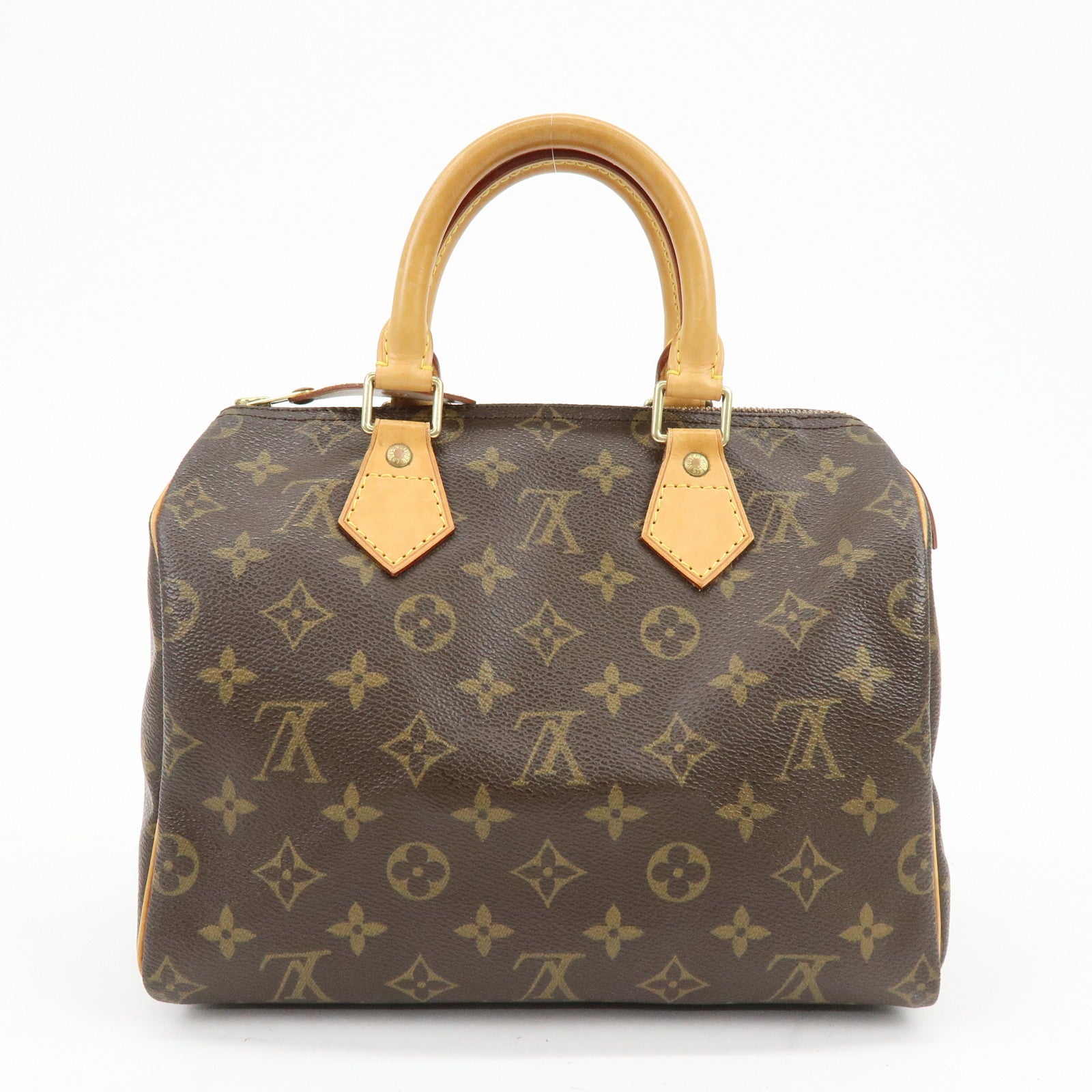 Louis Vuitton Monogram Speedy 25 Boston Bag Hand Bag Brown M41528